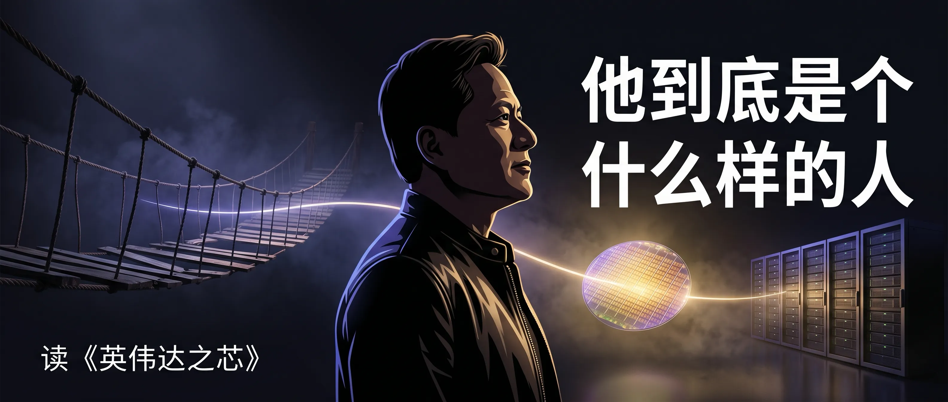读黄仁勋传记《英伟达之芯》：把公司带到全球第一、5 万亿市值的人，到底是个什么样的人？