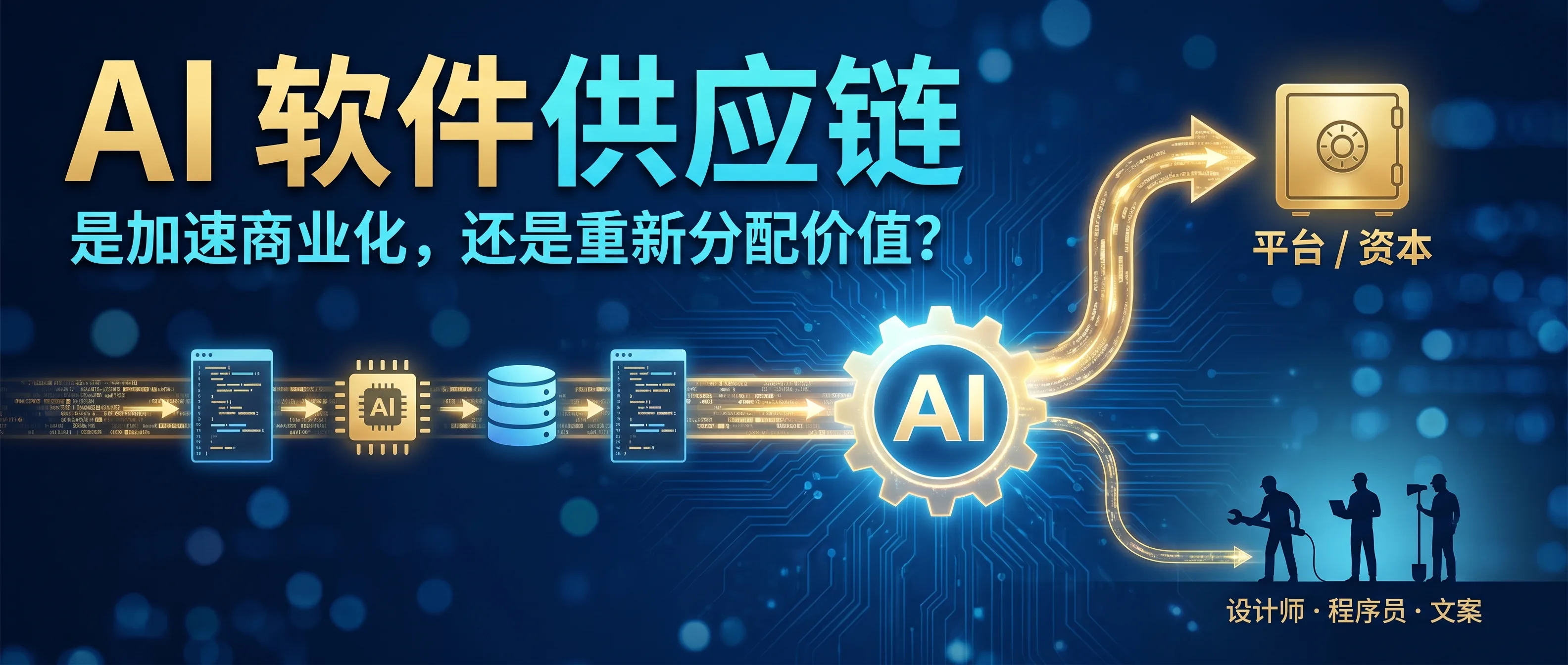 给客户做完 AI 软件供应链汇报后：AI 是在加速商业化，还是在重新分配价值？