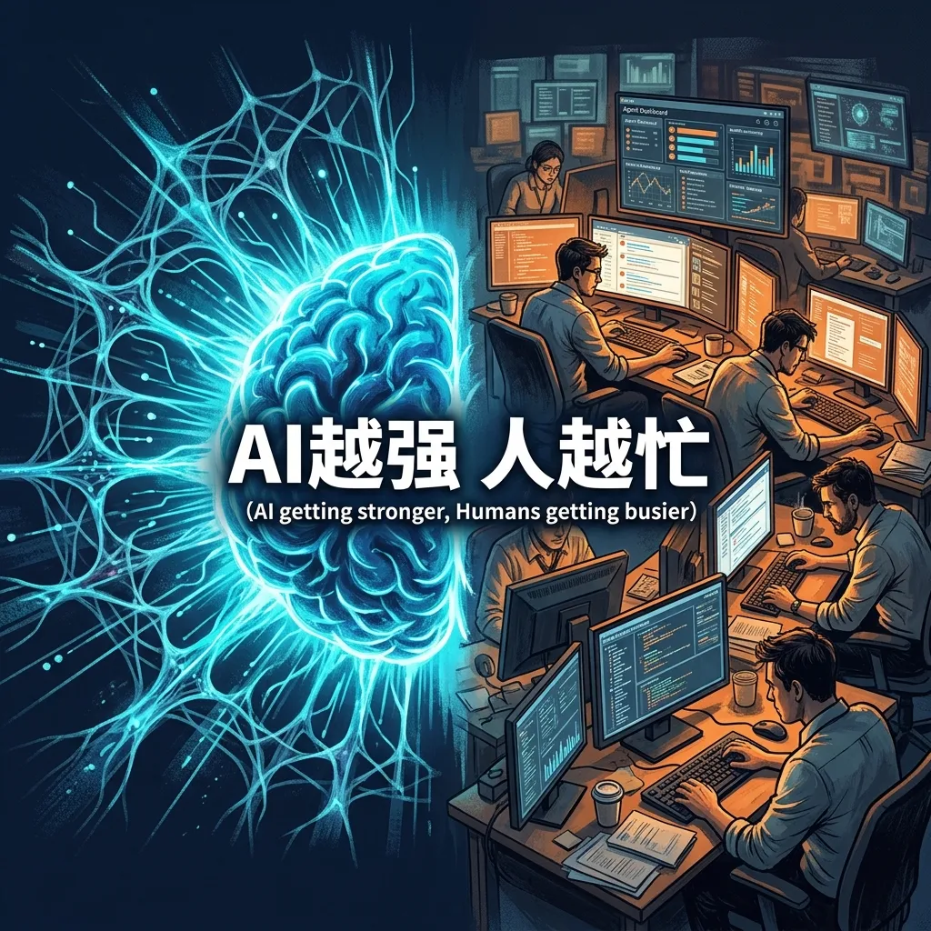 AI 越强，人越忙：一个「住在未来」的人，说出了所有人不敢面对的悖论