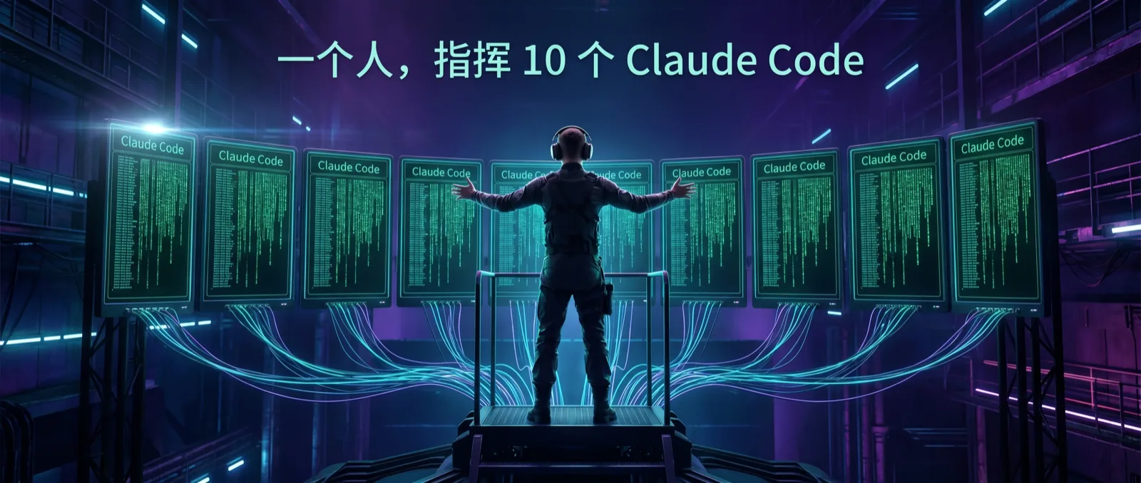 一个人指挥 10 个 Claude Code：Meshy 创始人胡渊鸣，和那句让人后背发凉的话