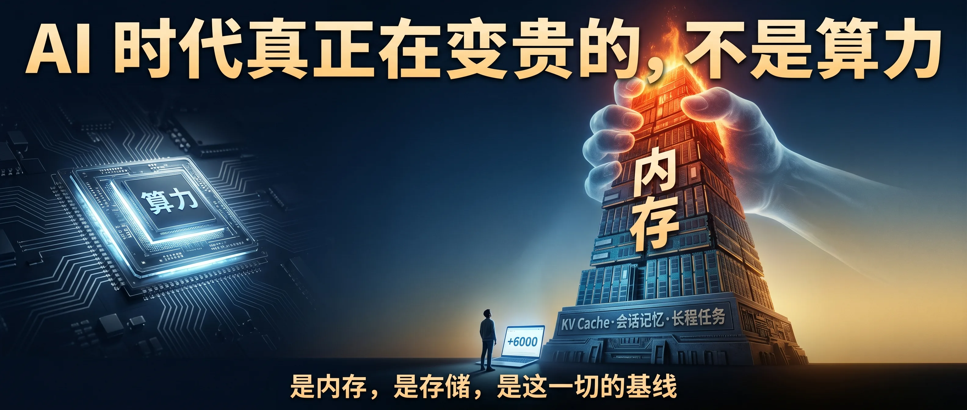 我那台 M5 Pro，三个月涨了 6000——AI 时代真正在变贵的，从来不是算力