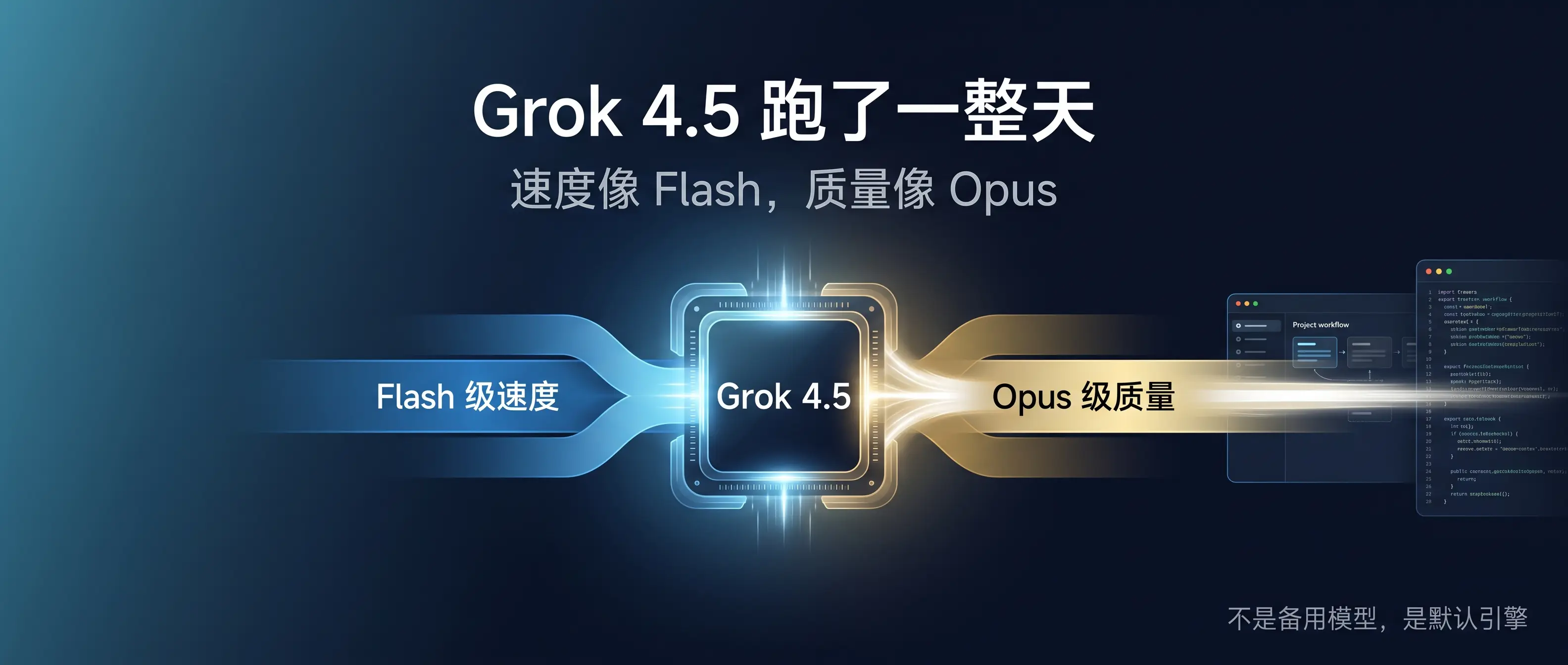 Grok 4.5 跑了一整天：我准备把它当成默认引擎，而不是备用模型