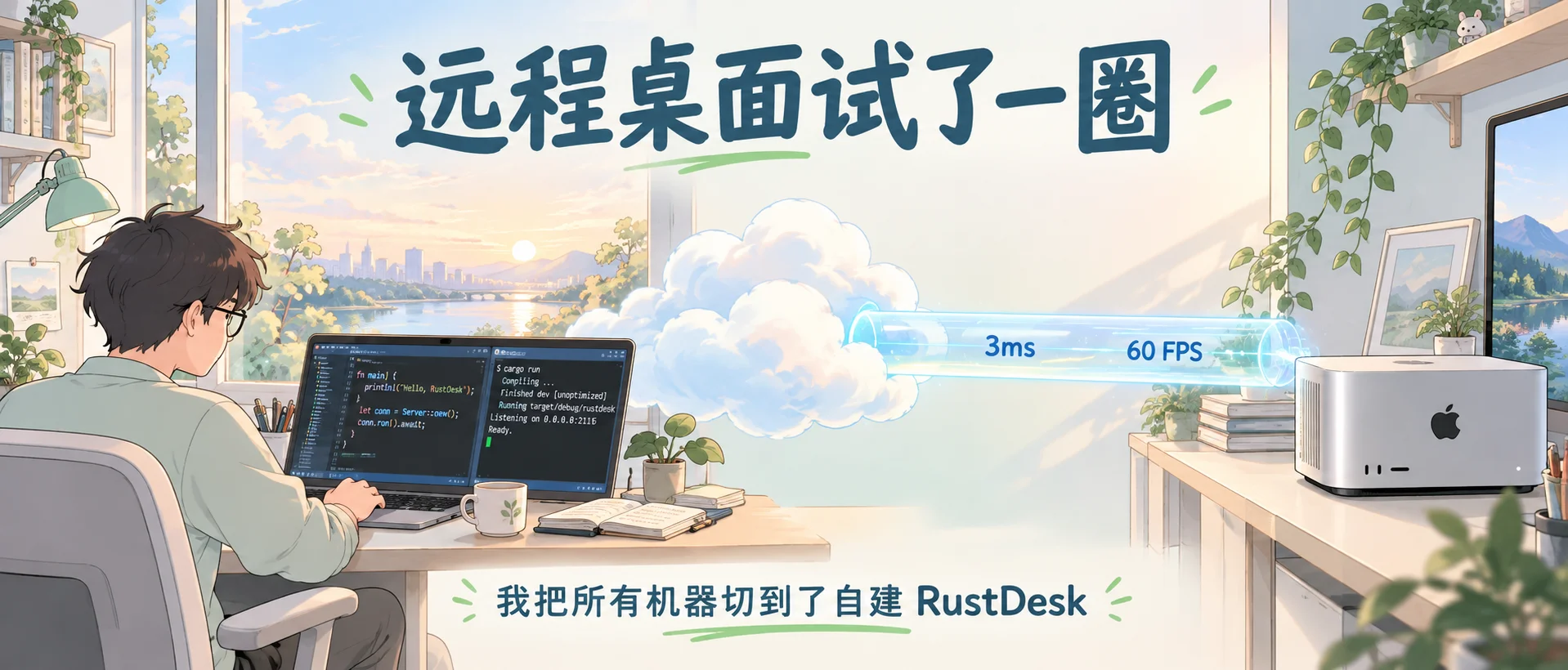 远程桌面试了一圈封面