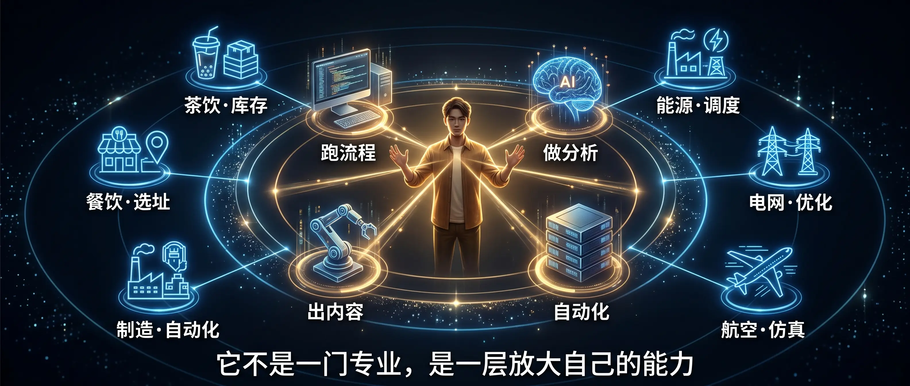 计算机不是一门专业，是教你怎么指挥机器干活