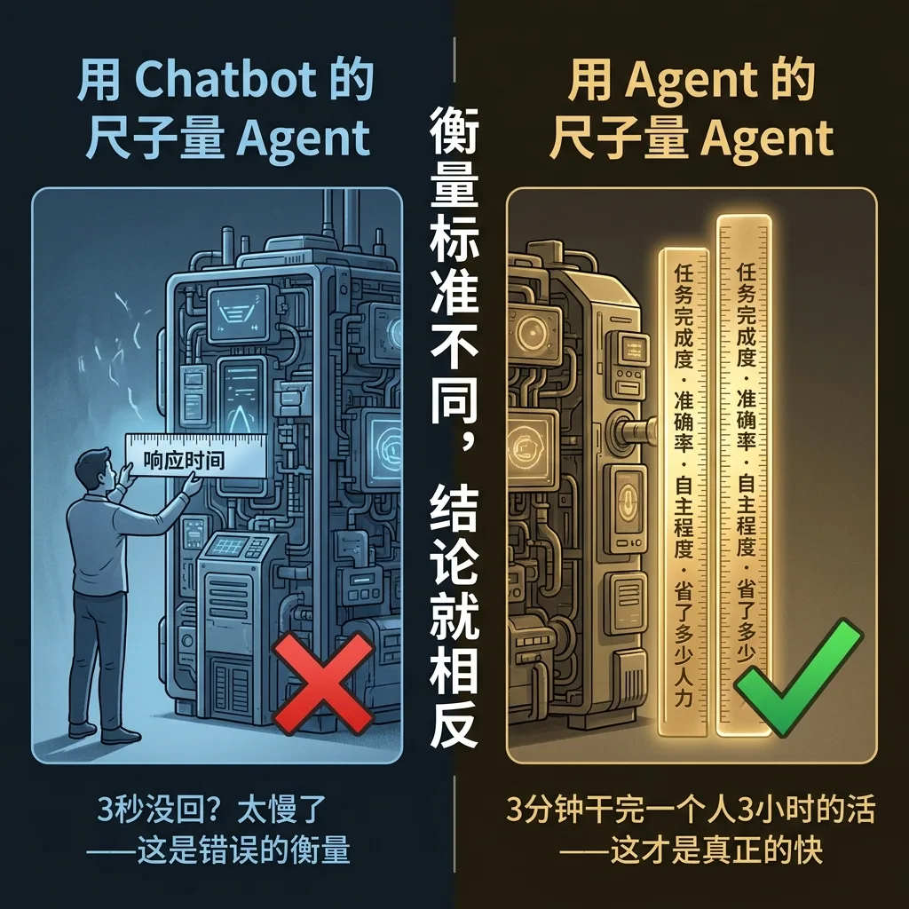 衡量标准不同，结论就相反