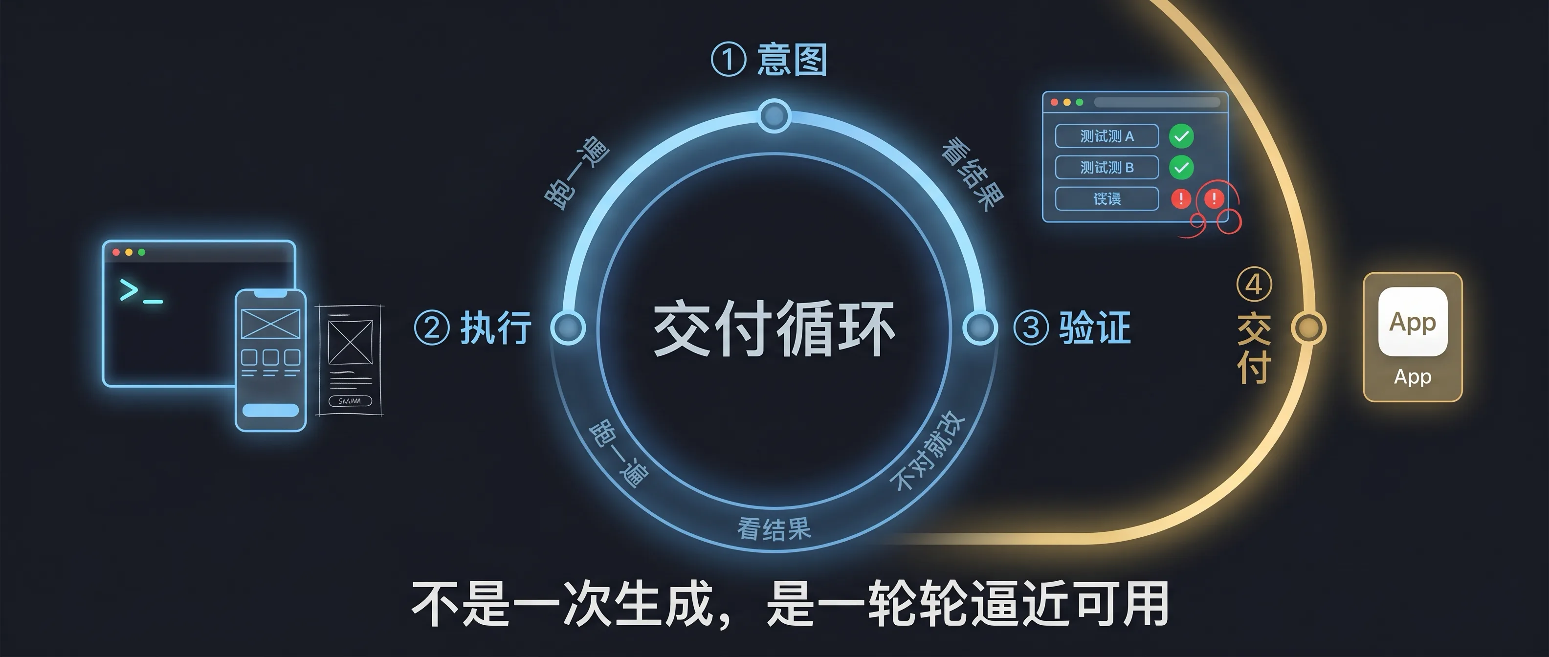 Codex 的交付循环：不是一次生成，是一轮轮逼近可用