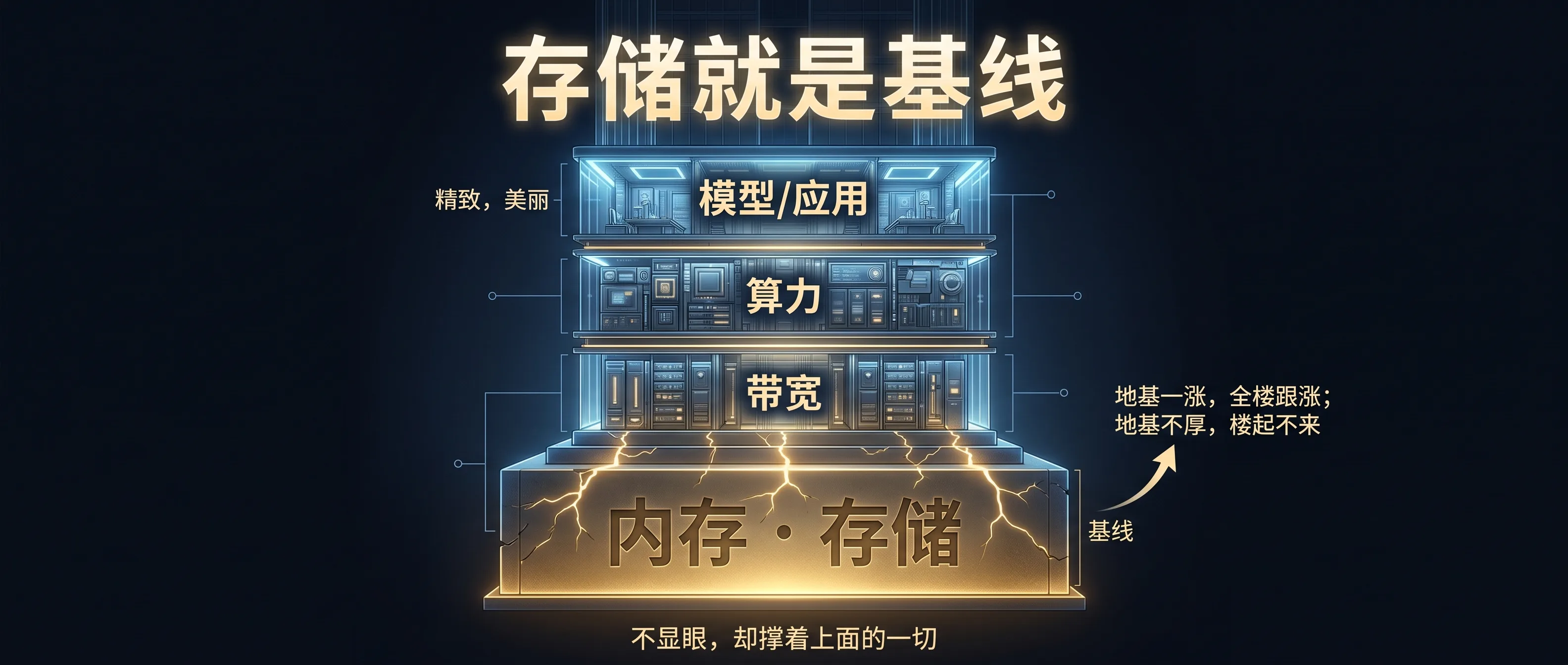 存储就是基线：内存是 AI 这栋楼的地基
