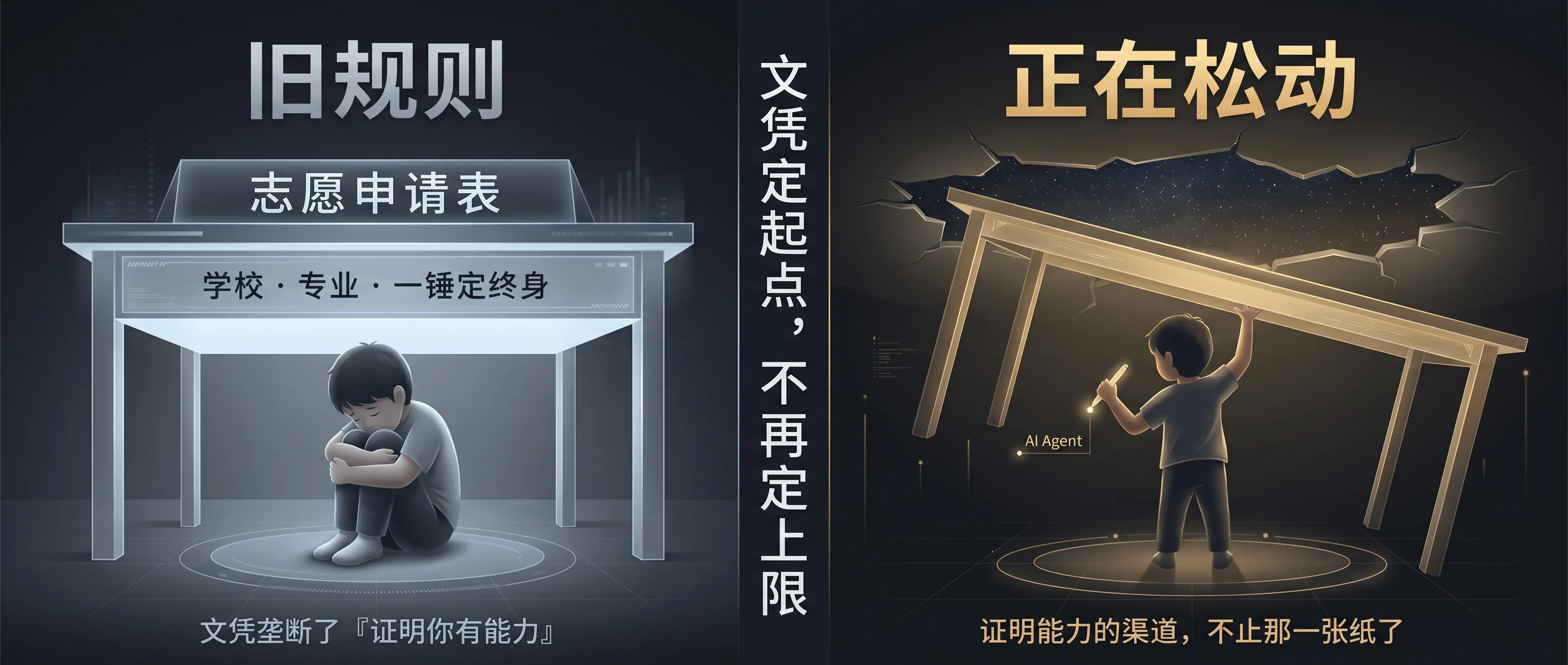 一张志愿表定终身，这个旧假设正在松动