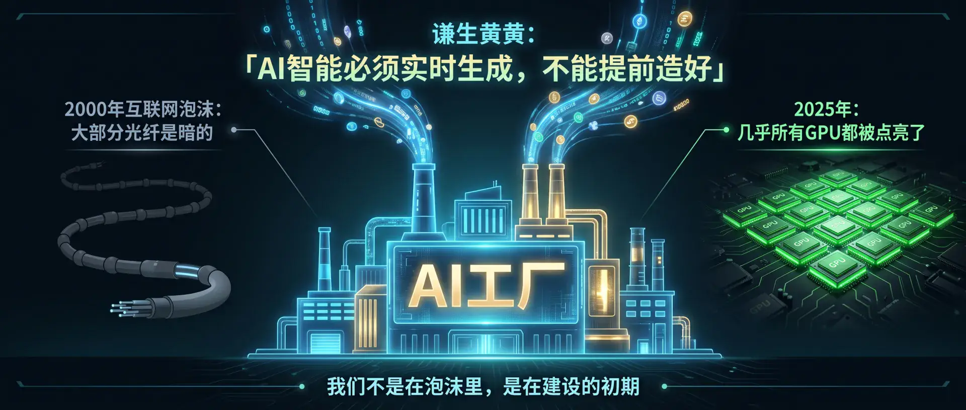 黄仁勋的AI工厂叙事
