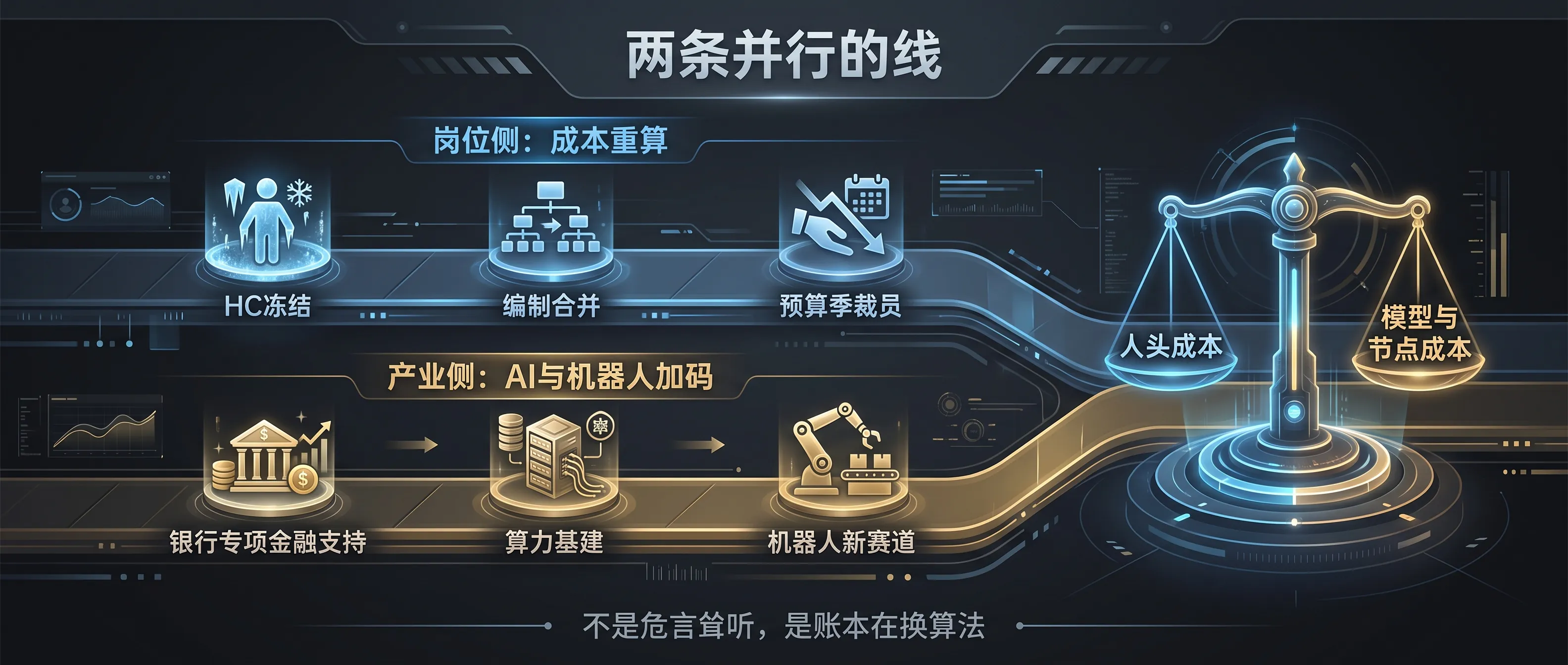 一边减人，一边加码 AI
