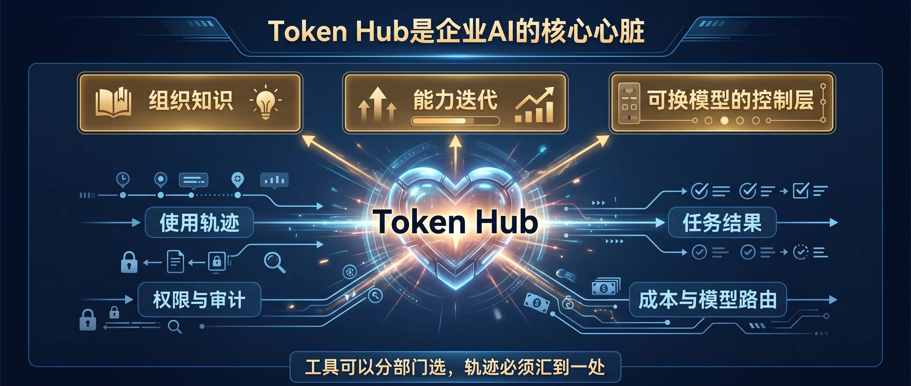 Token Hub 是企业 AI 的核心心脏