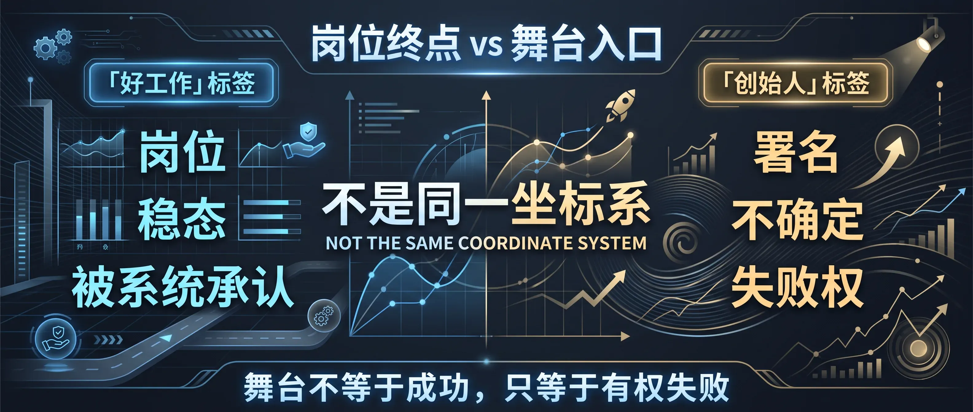 好工作 vs 创始人