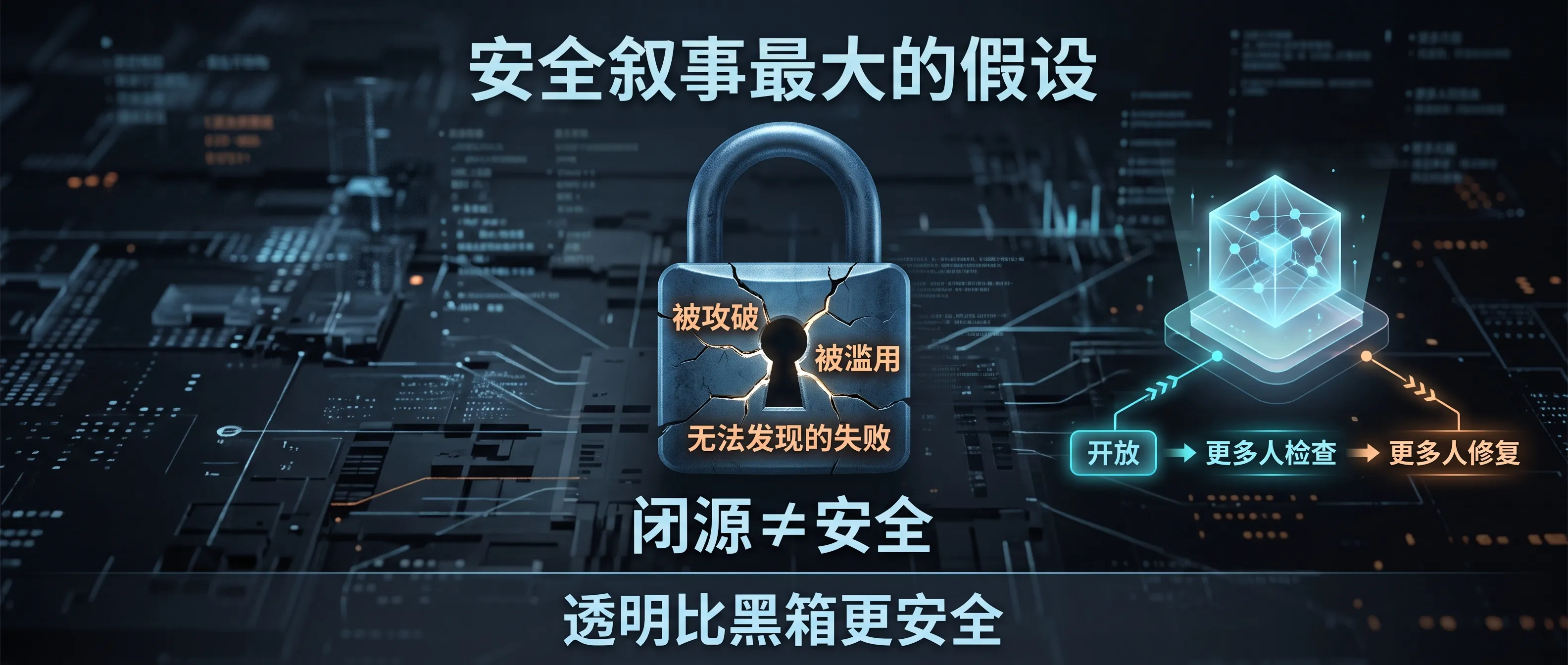 闭源不等于安全