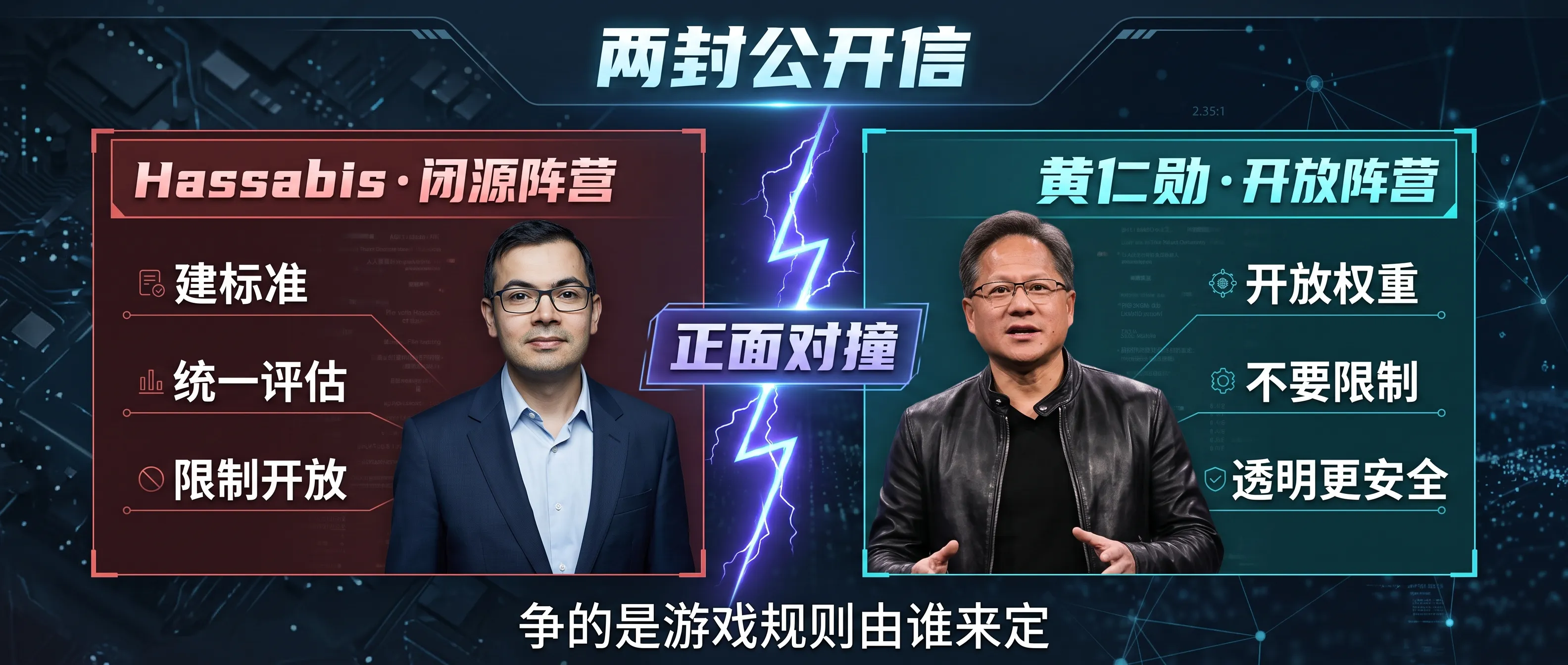 两封信正面对撞