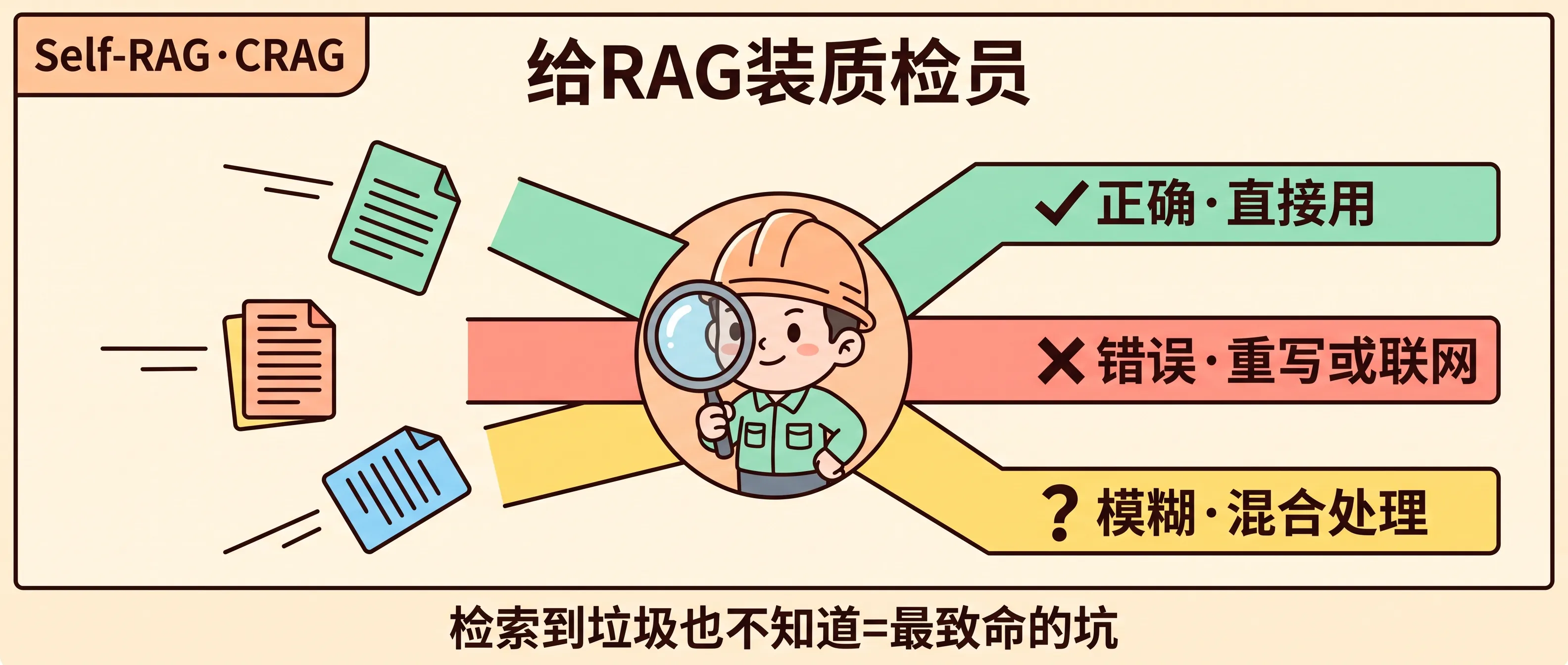 Self-RAG 质检流程