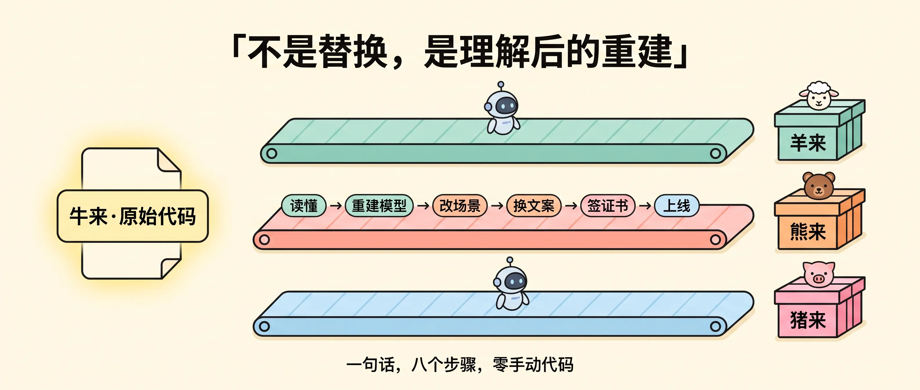 Agent 做的不是替换，是理解后的重建