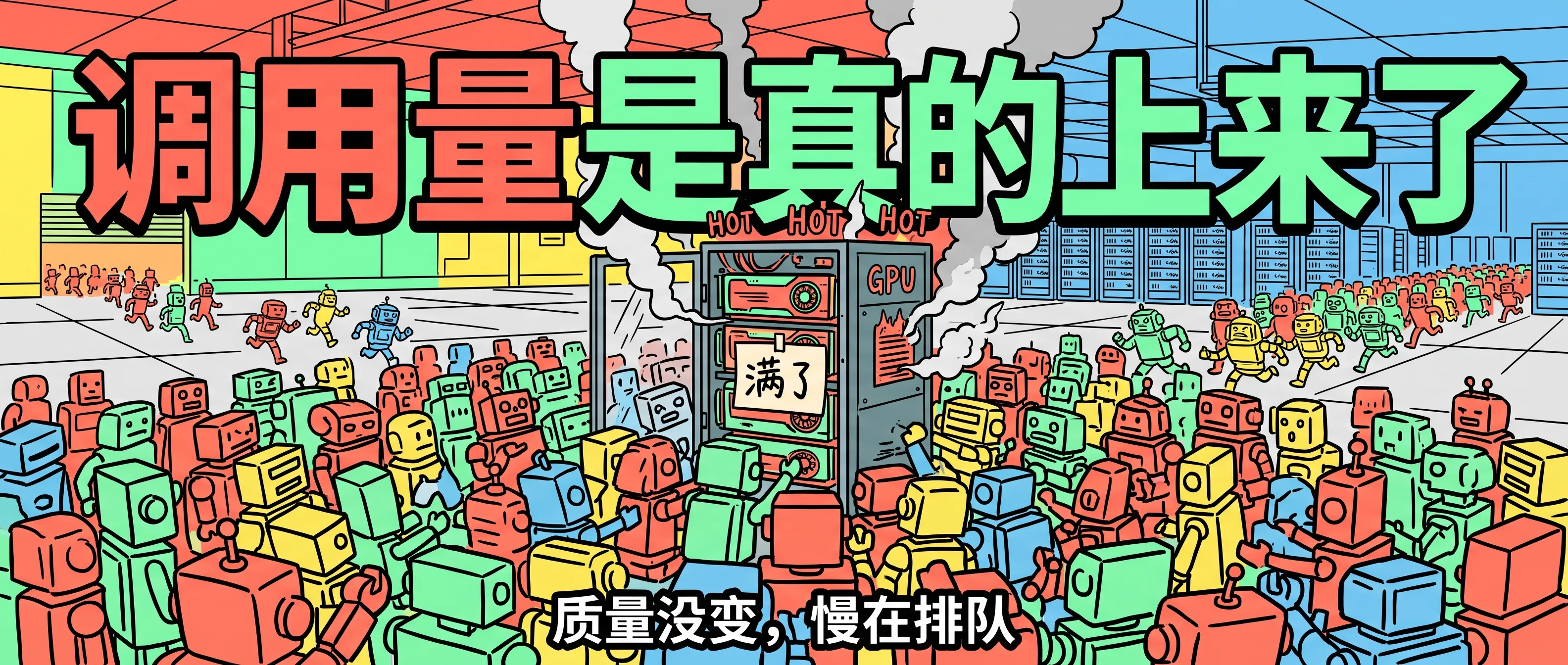 调用量是真的上来了