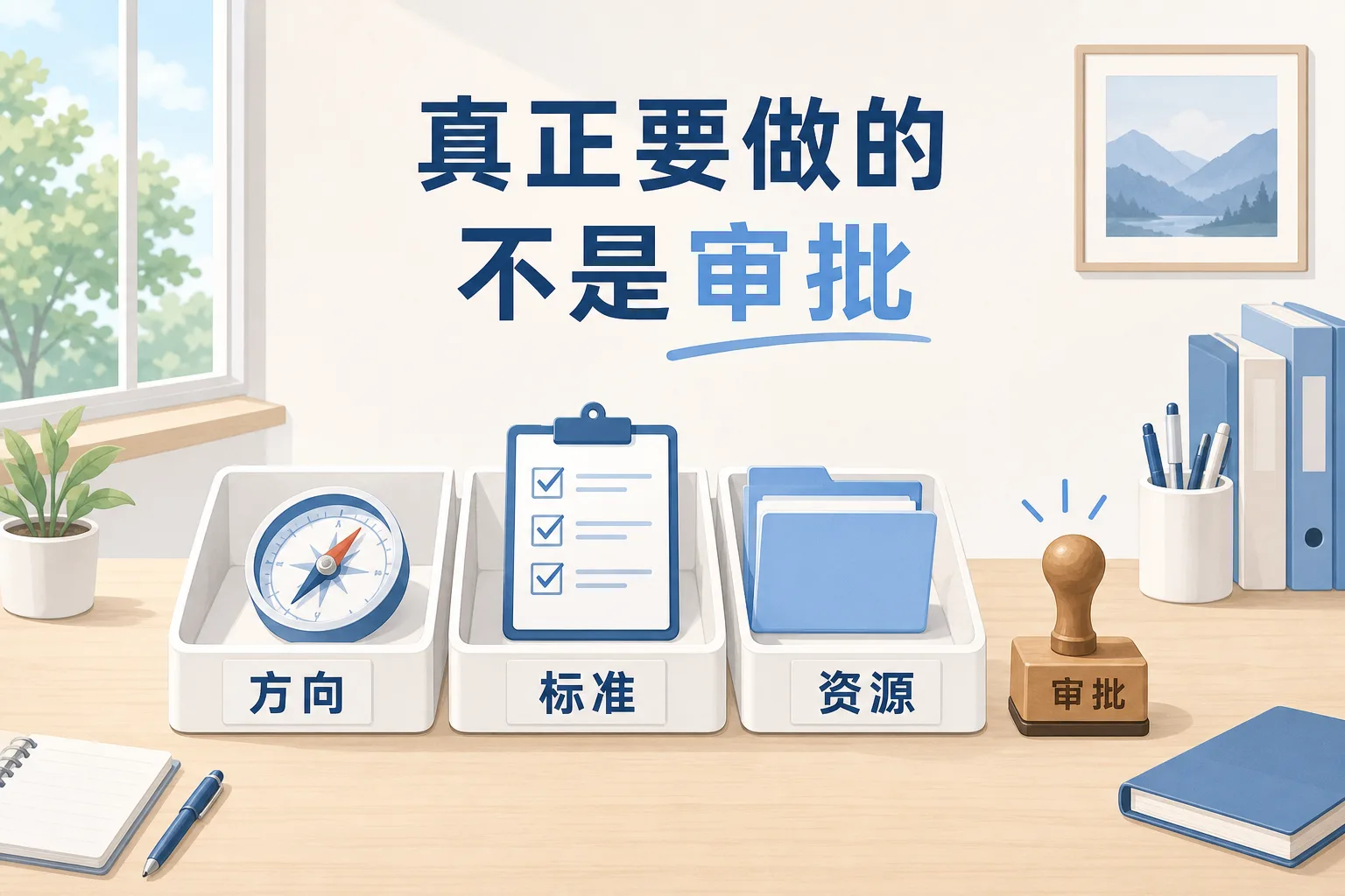 真正要做的不是审批 idea