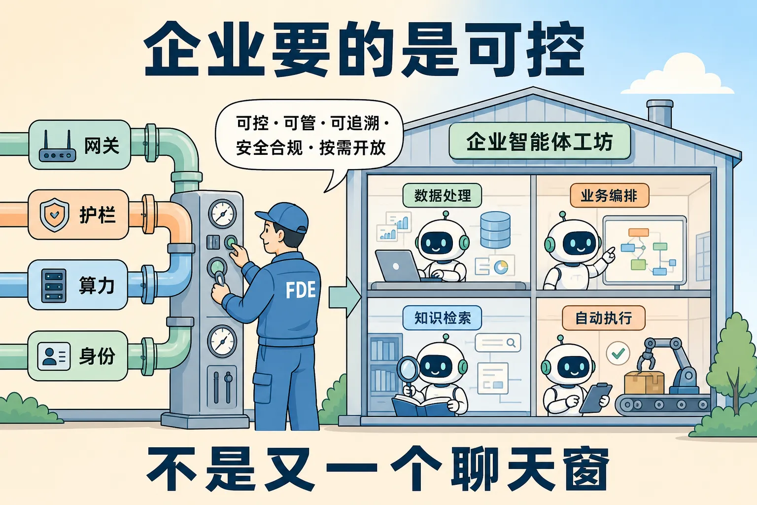 企业要的是可控