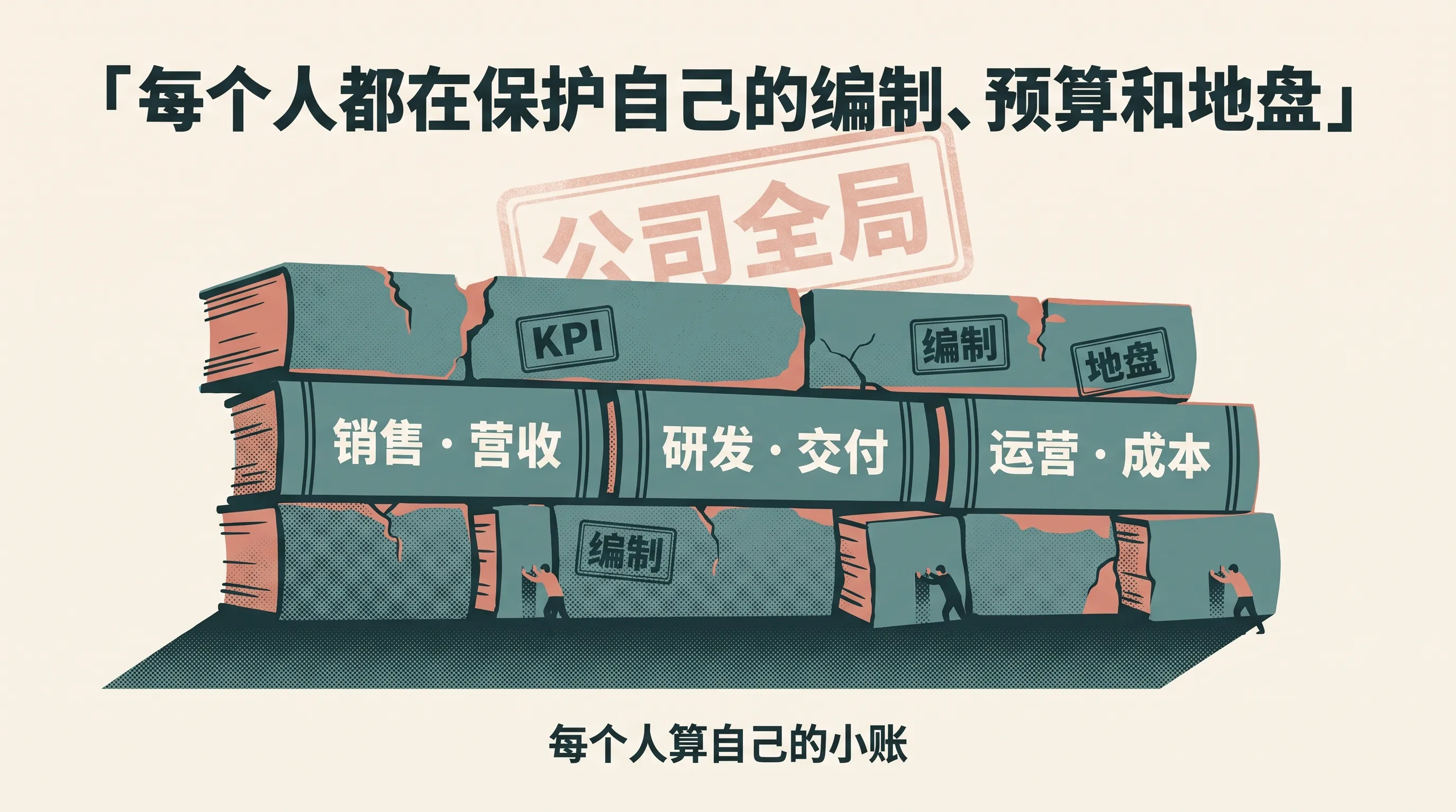 部门 KPI:每个人算自己的小账
