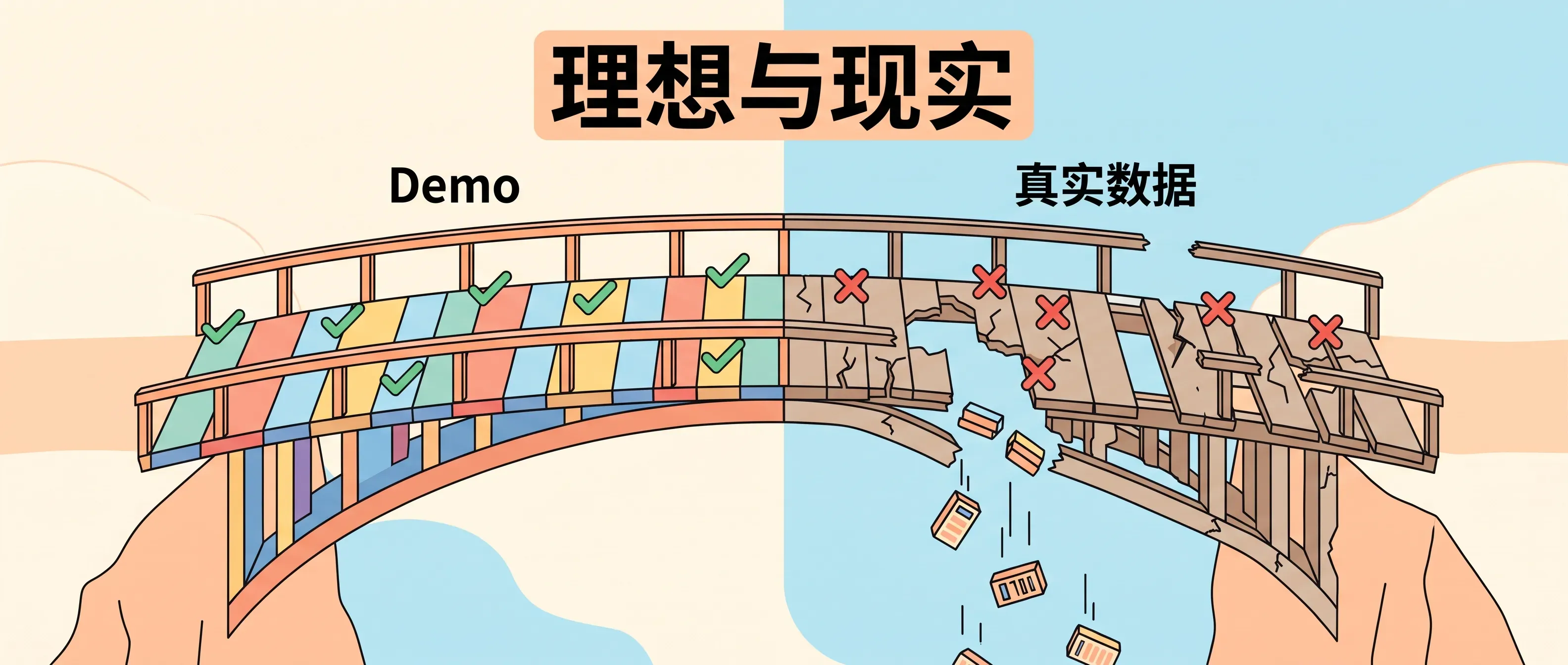 开源方案:demo 里跑得通,换上真实数据就漏