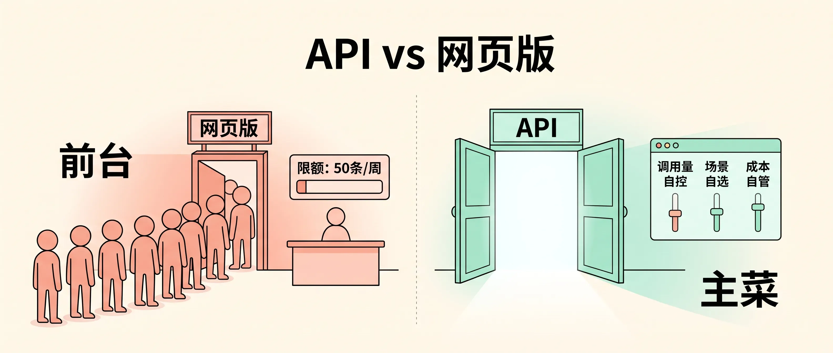 API 才是主菜，网页版只是前台