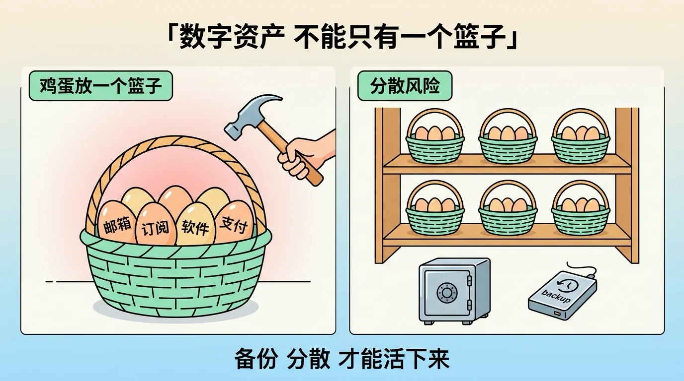 数字资产，不能只有一个篮子