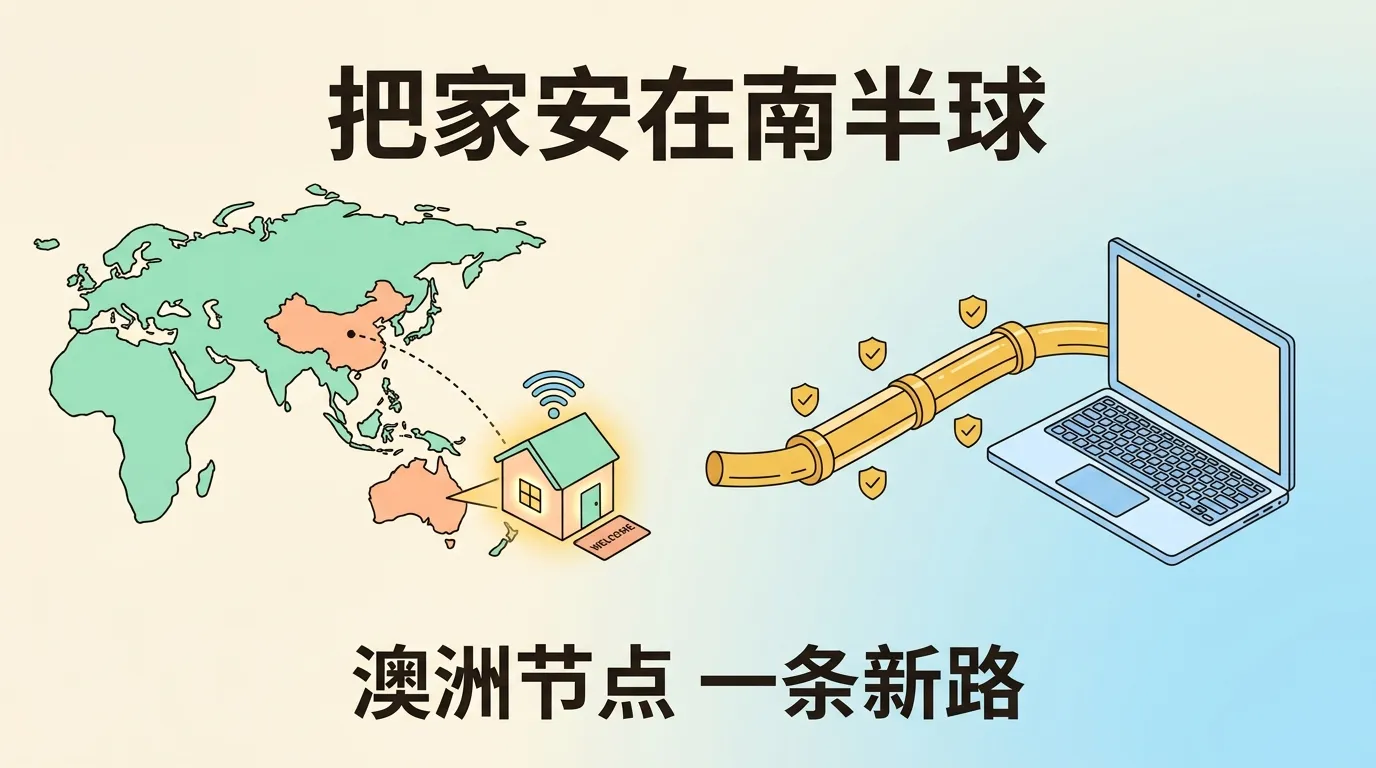 把家安在南半球——澳洲节点