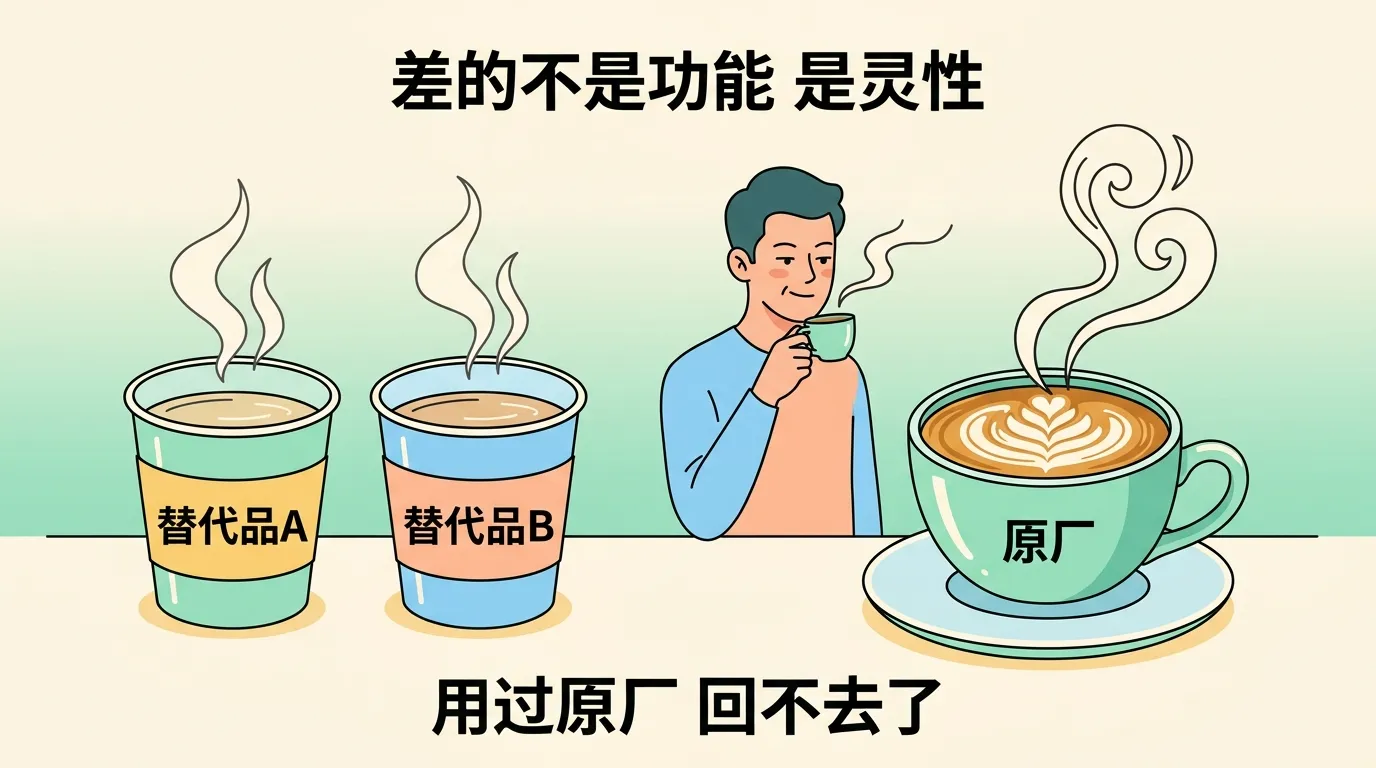 差的不是功能,是灵性