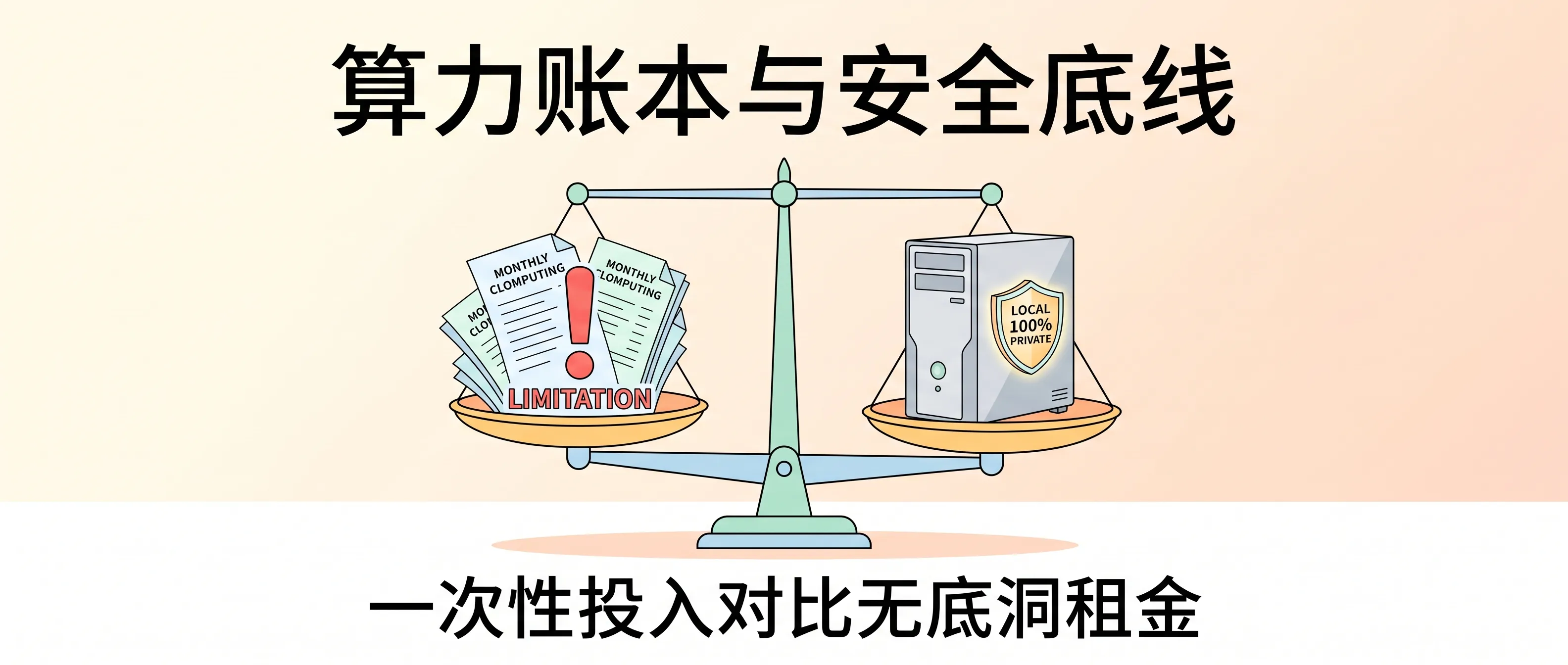 本地算力与云端租赁的十年账本对比
