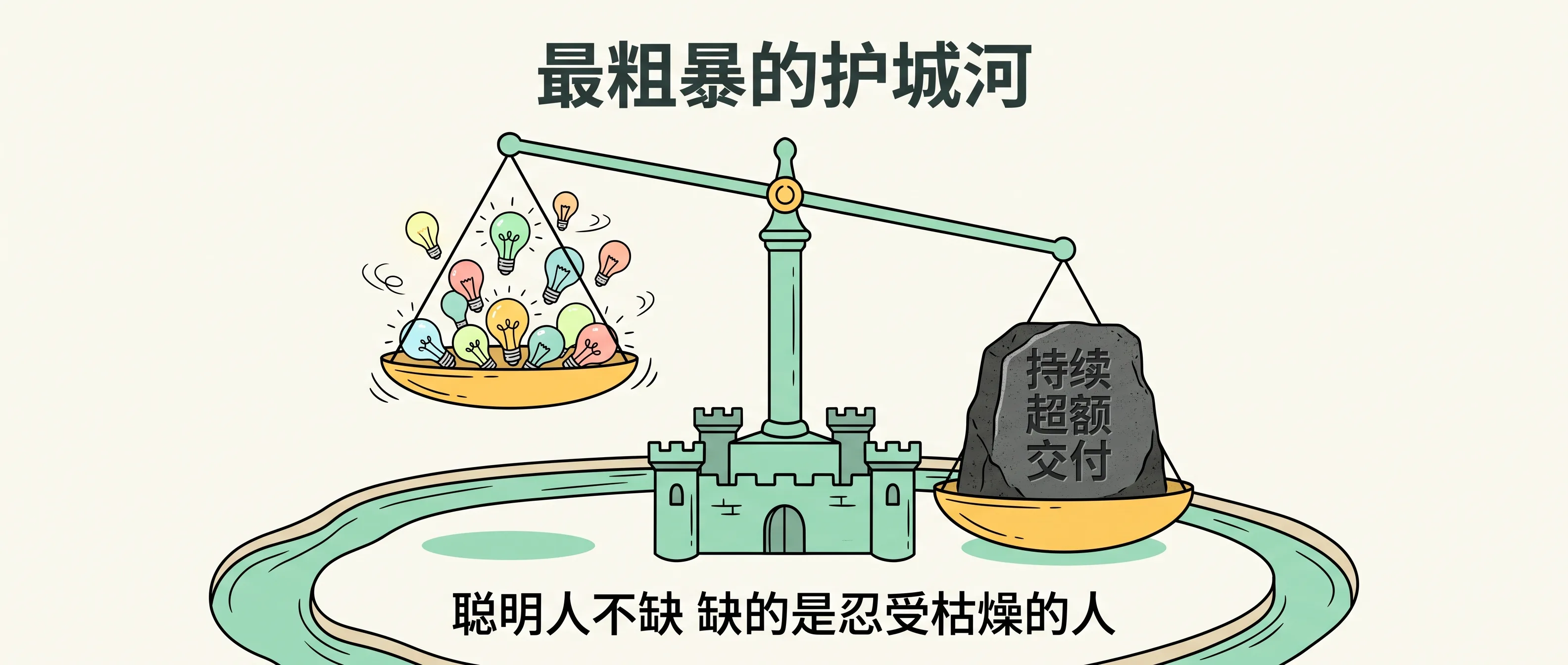 执行力溢出是最暴力的护城河