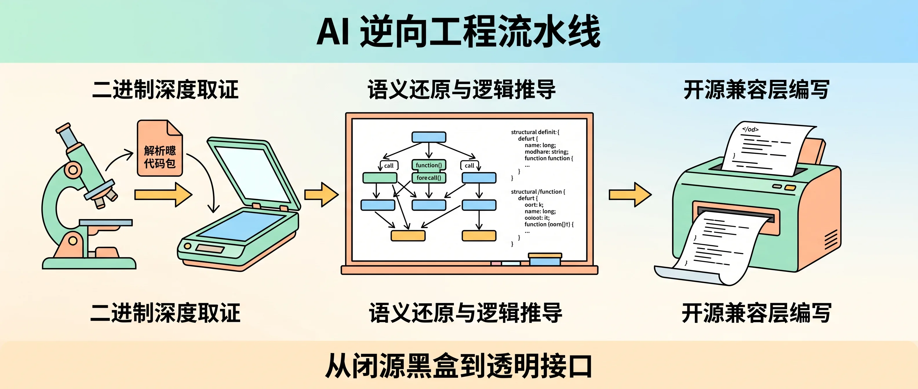 rea MCP 工具驱动的 AI 逆向流水线