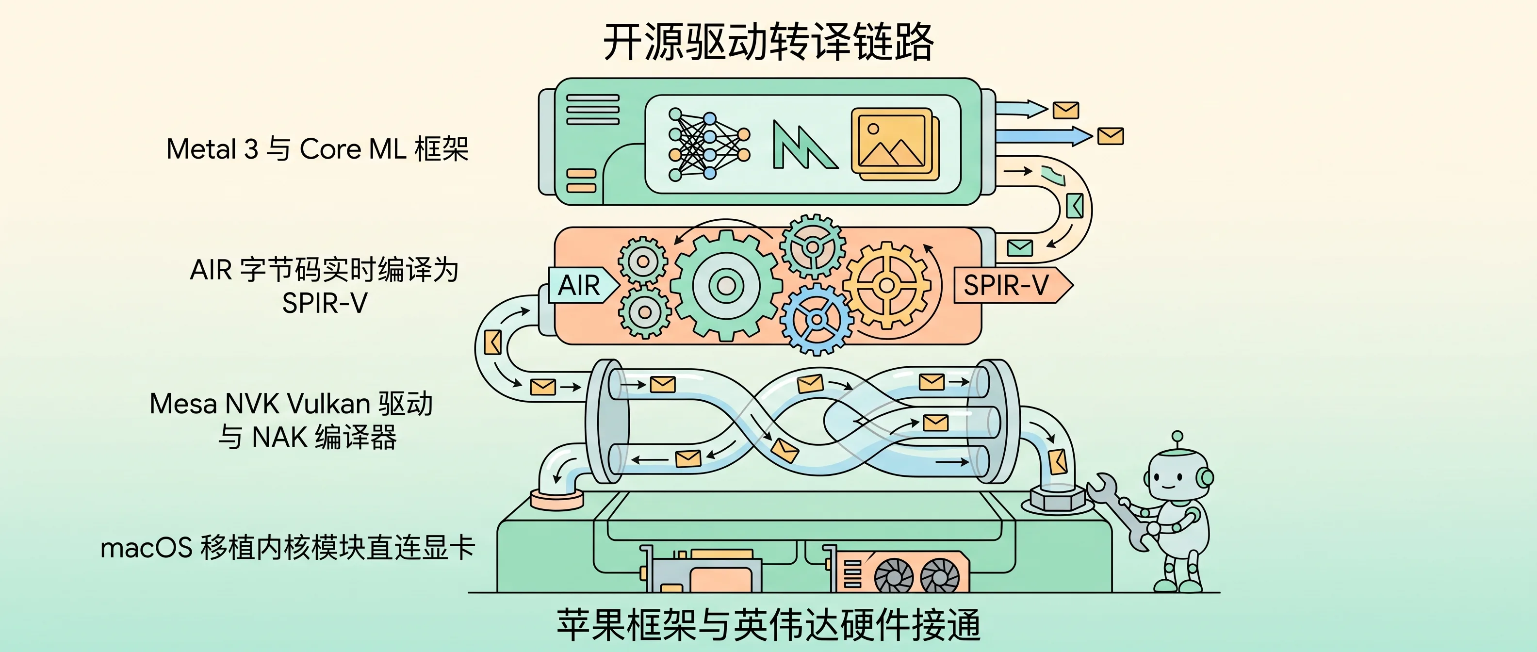 nullmoth 驱动四层转译流水线