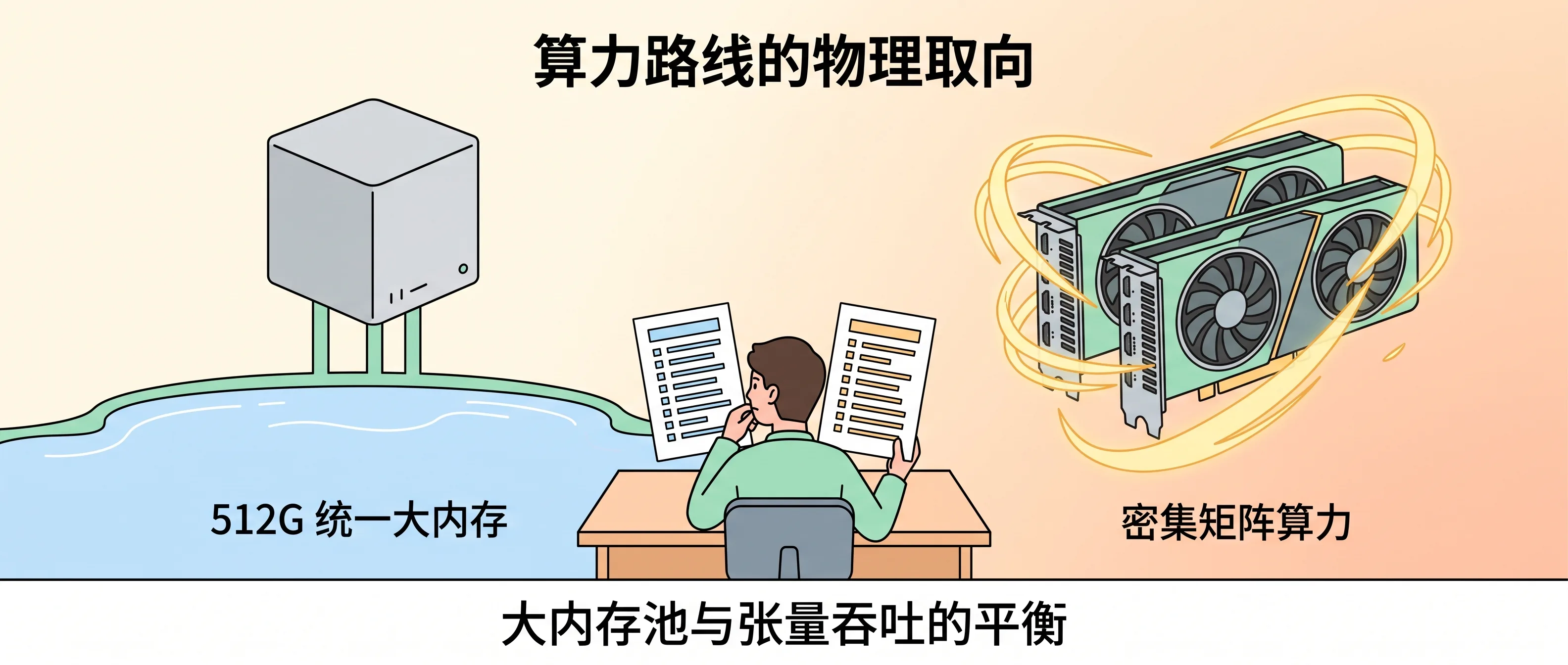 统一内存与英伟达算力的取向抉择