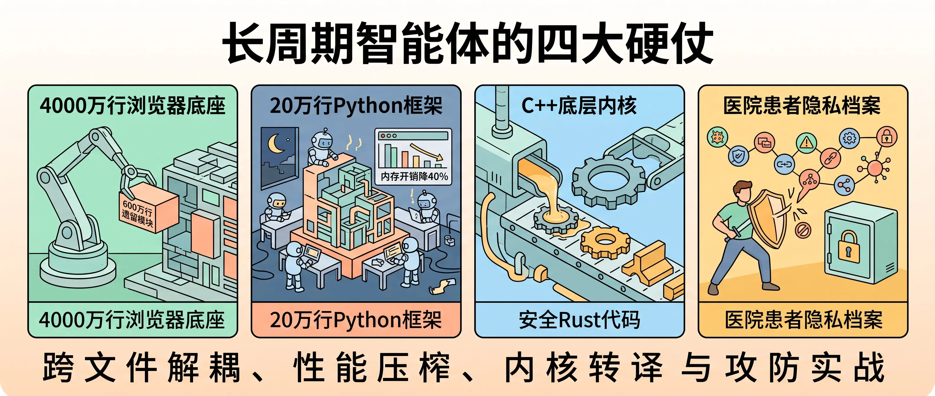 长周期智能体的四大工程与安全实战