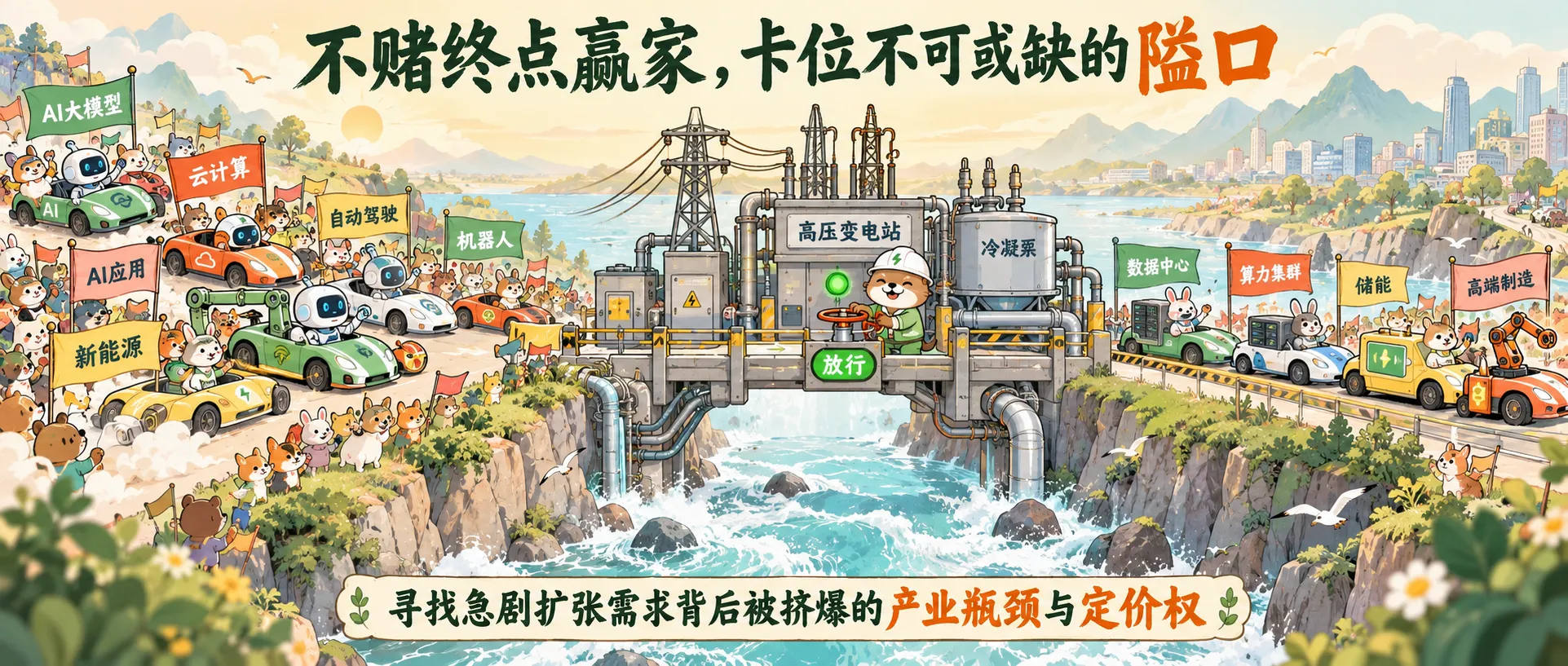 卡位产业瓶颈与定价权