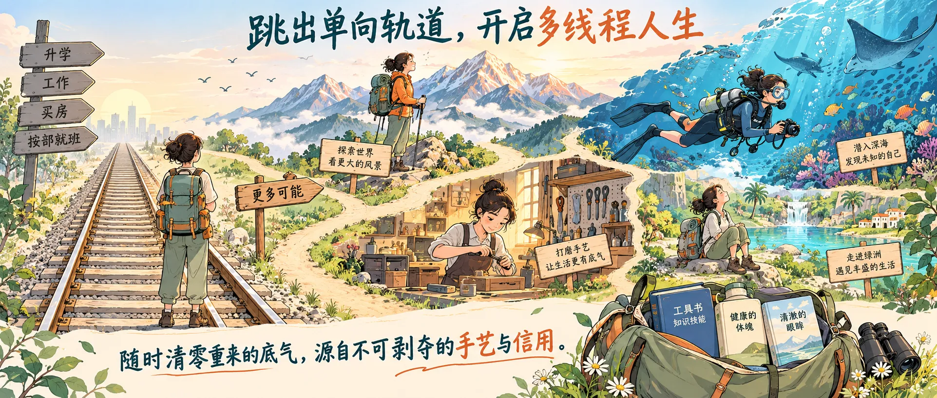 多线程人生与清零底气