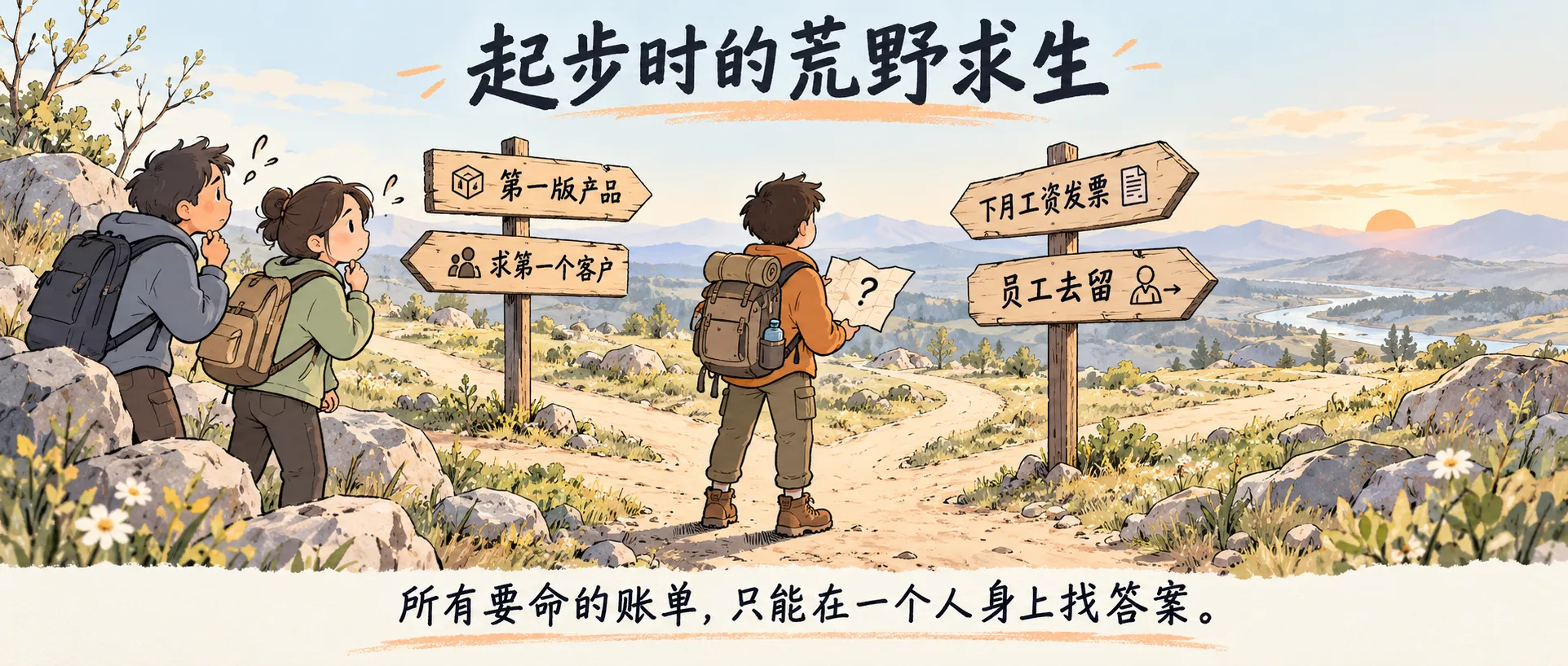 起步时的荒野求生