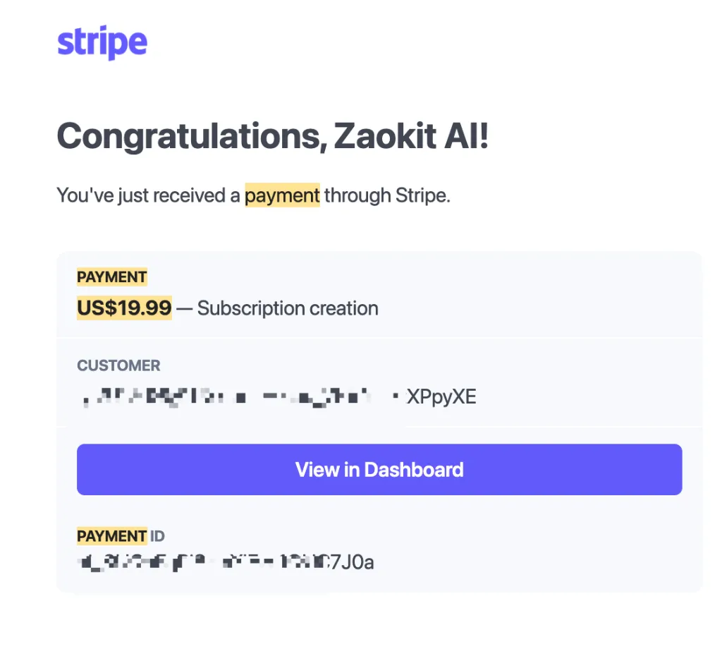 Stripe 新建订阅收款