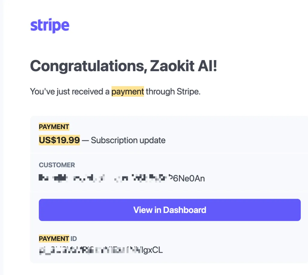 Stripe 订阅续费更新
