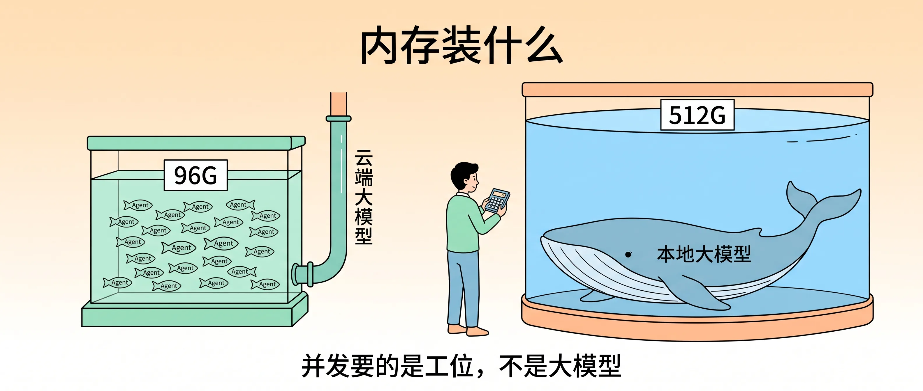 内存装什么：并发要的是工位