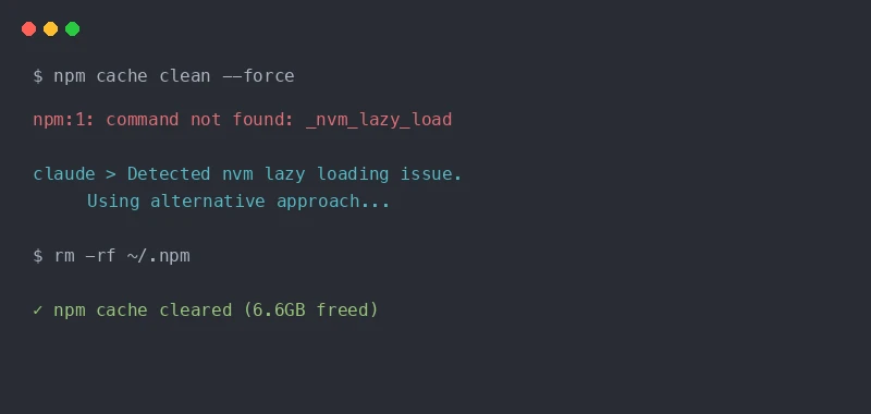 Claude Code 自动修复错误
