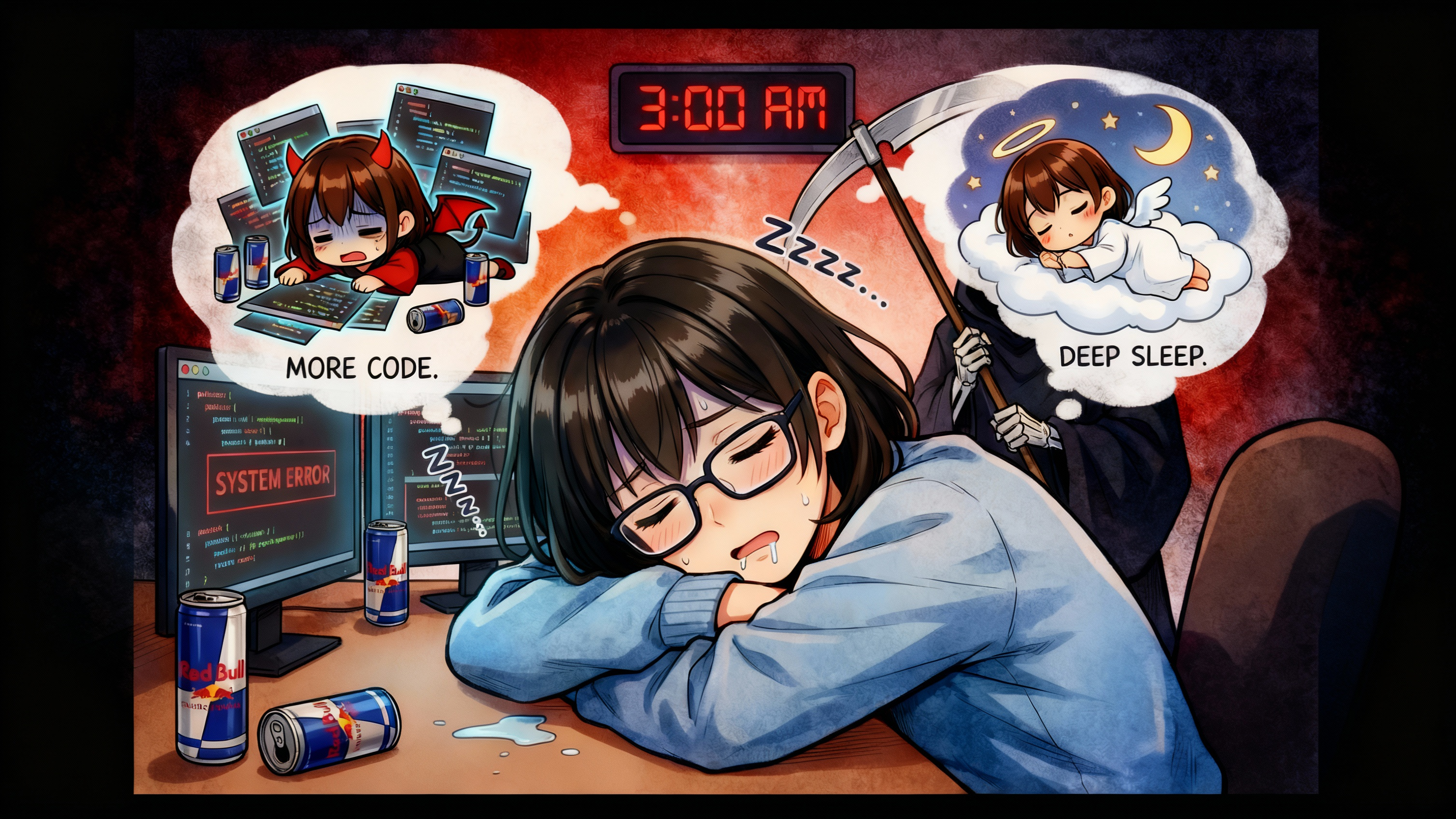 用了Vibe design & coding 后，你的睡眠时间是不是更少了？