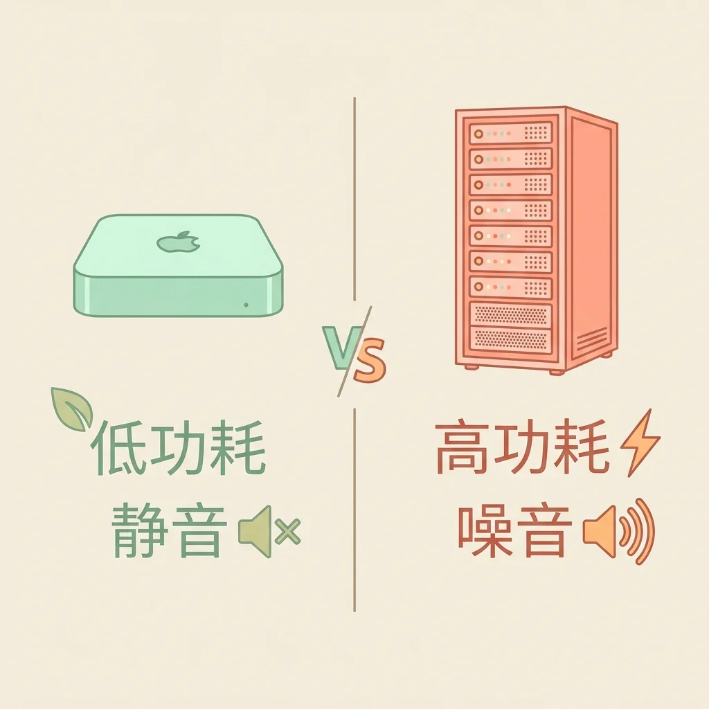 Mac Mini vs 服务器对比
