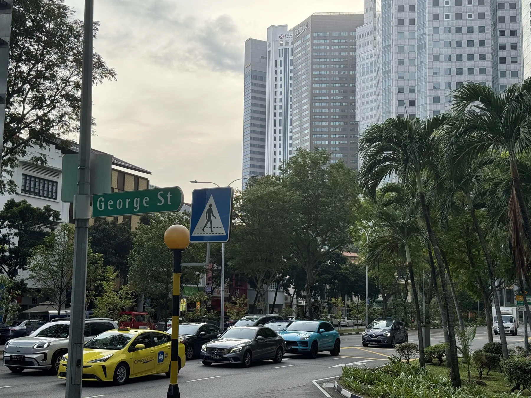 George St 一带城市路口：从通勤流切入办事流