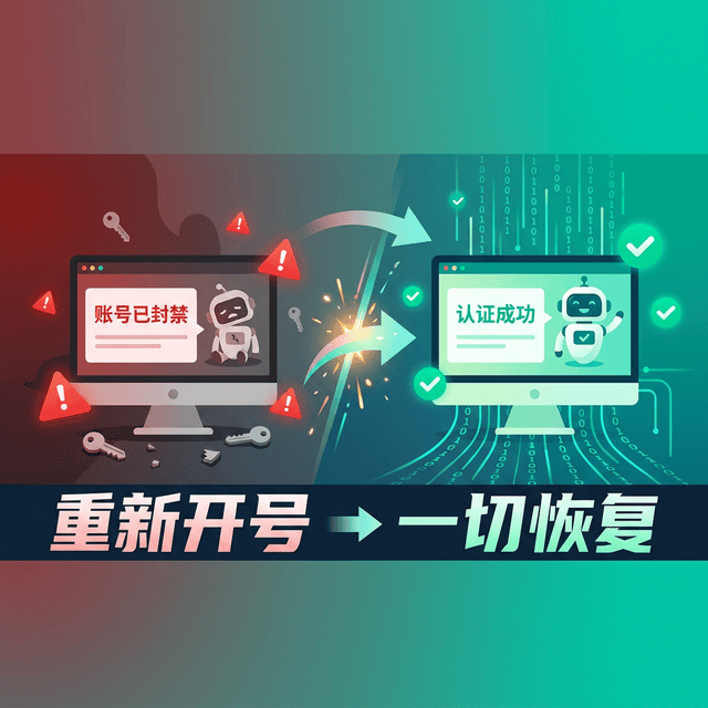 重新开号，一切恢复