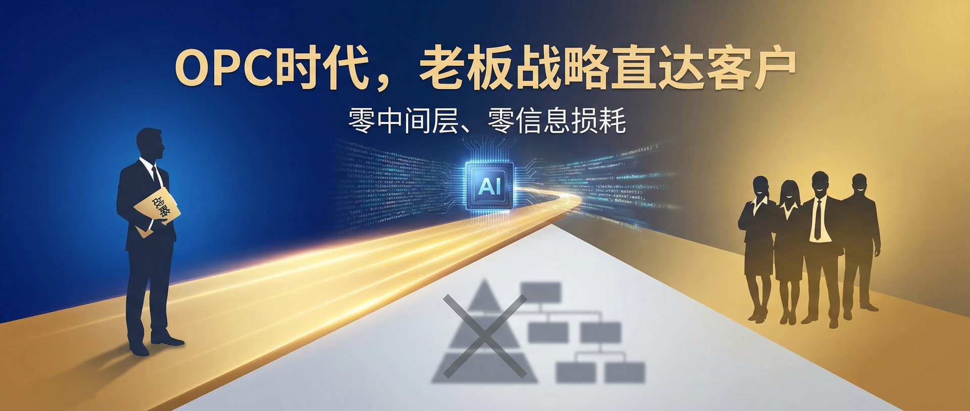 OPC 时代，老板的战略如何直接触达客户？