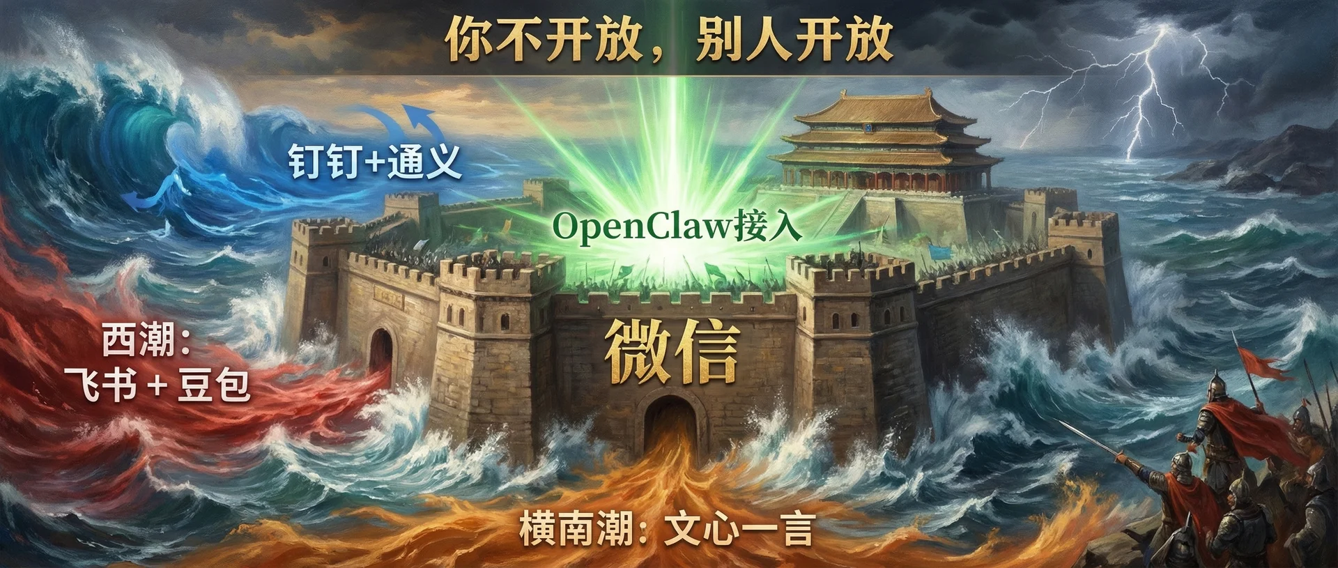 你不开放别人开放：AI Agent 时代的堡垒攻防战