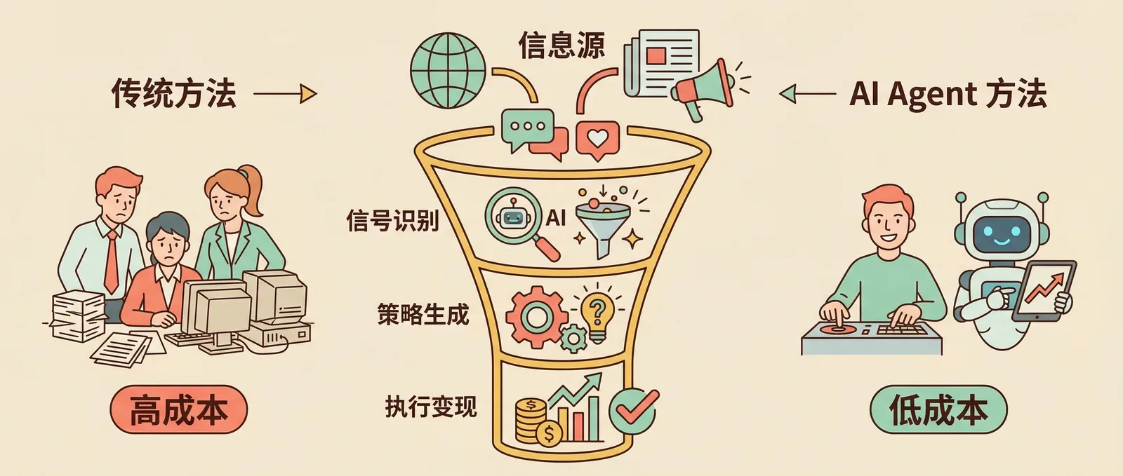 资本视角的信息变现链路:从机构级降到个人级