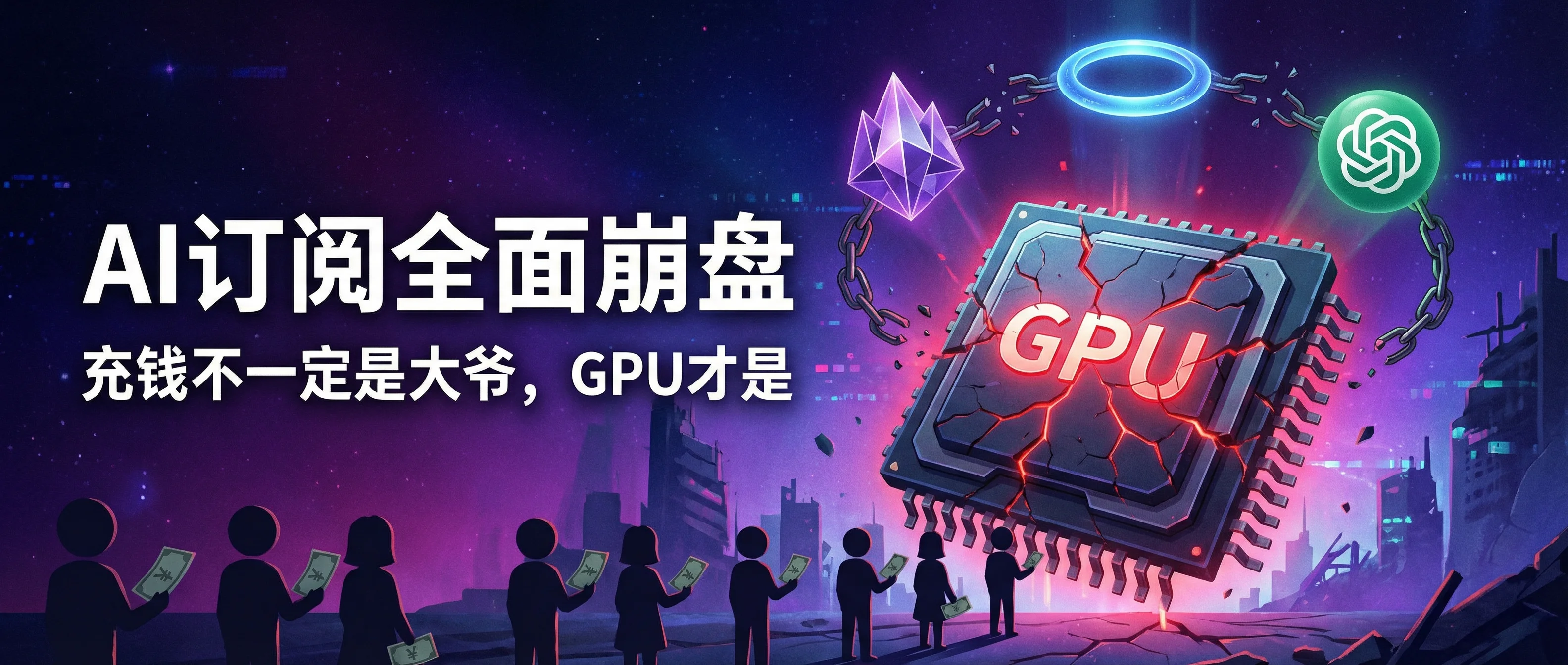 一个月前我写了 AI 订阅收紧，现在它真的全面崩了